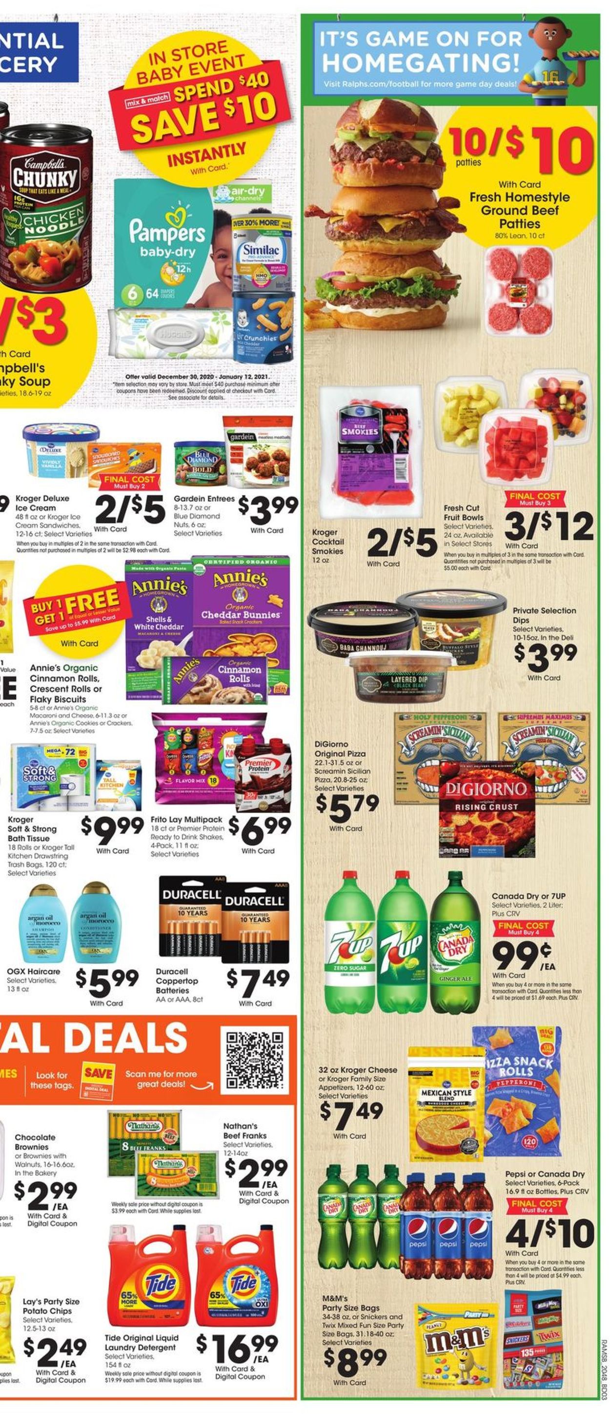 Catalogue Ralphs from 12/30/2020