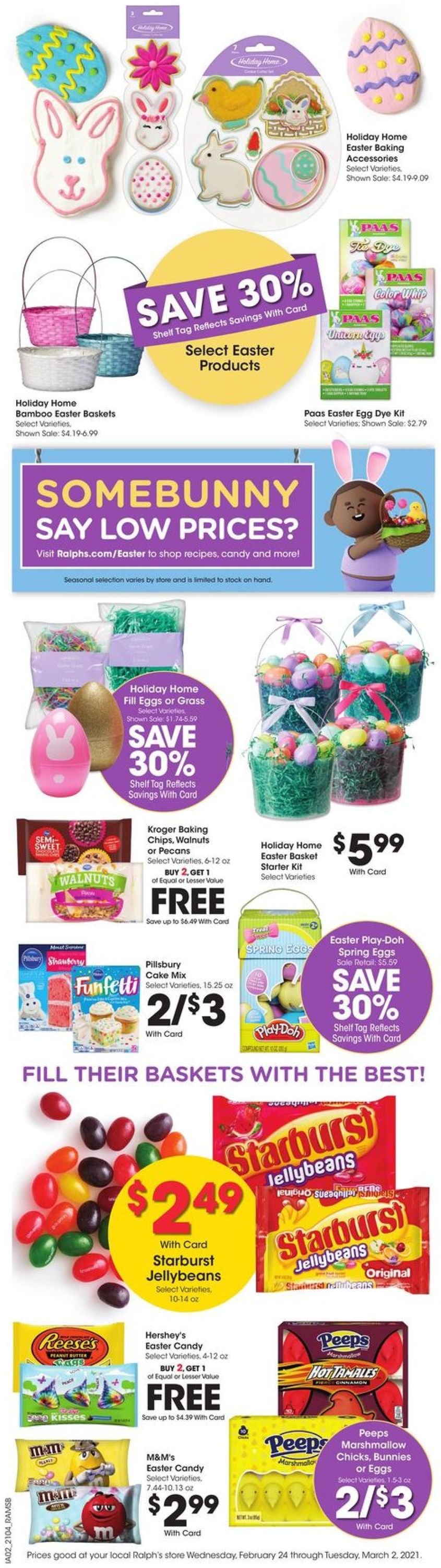 Catalogue Ralphs from 02/24/2021