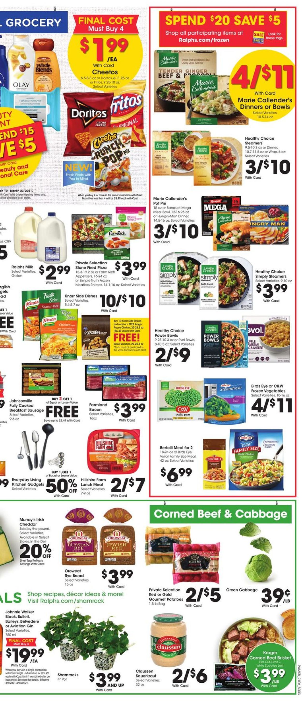 Catalogue Ralphs from 03/10/2021