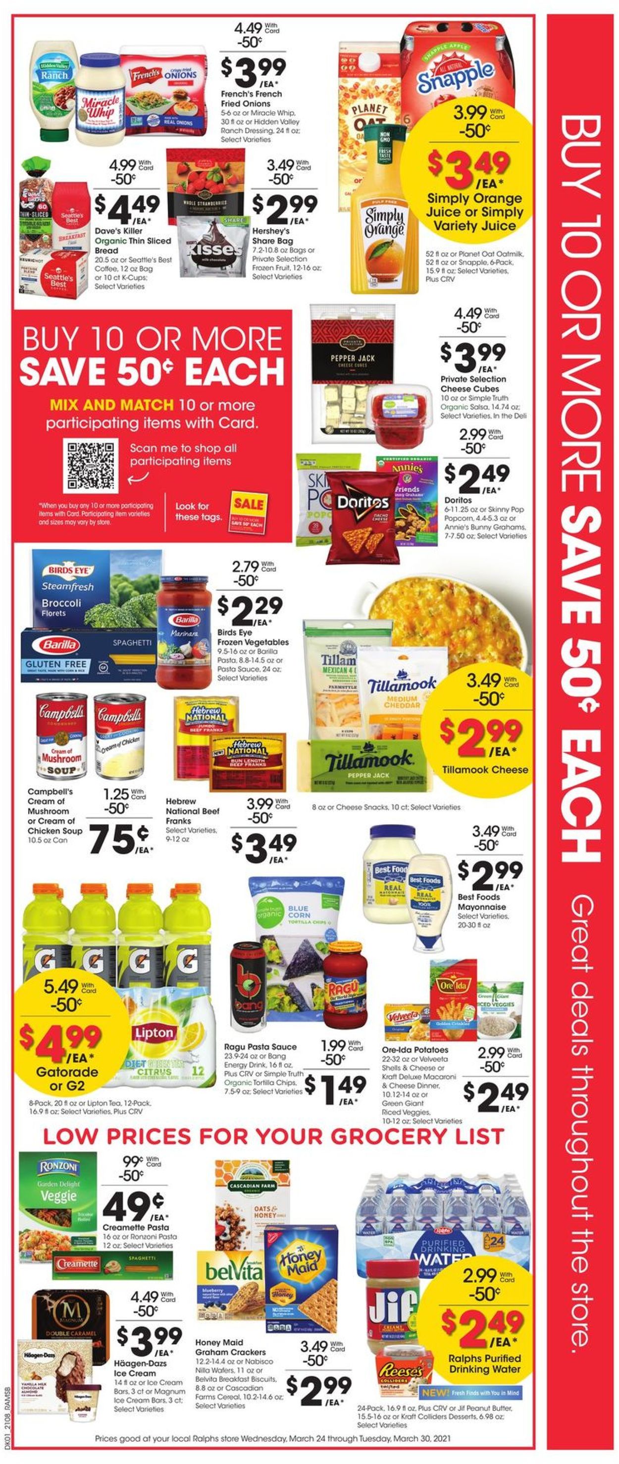 Catalogue Ralphs from 03/24/2021