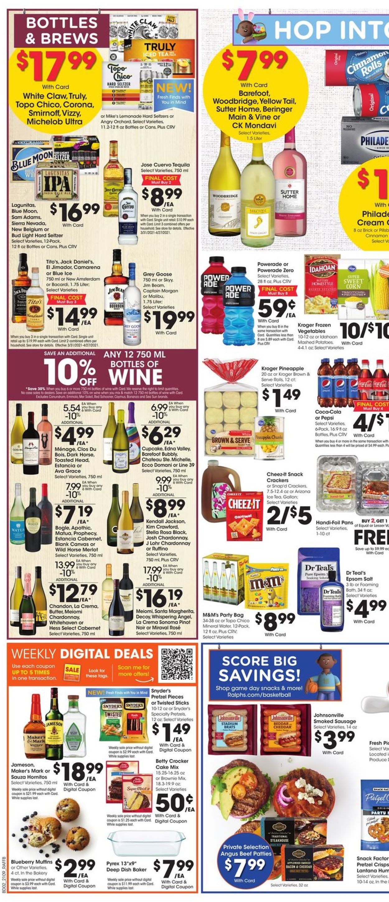 Catalogue Ralphs - Easter 2021 Ad from 03/31/2021