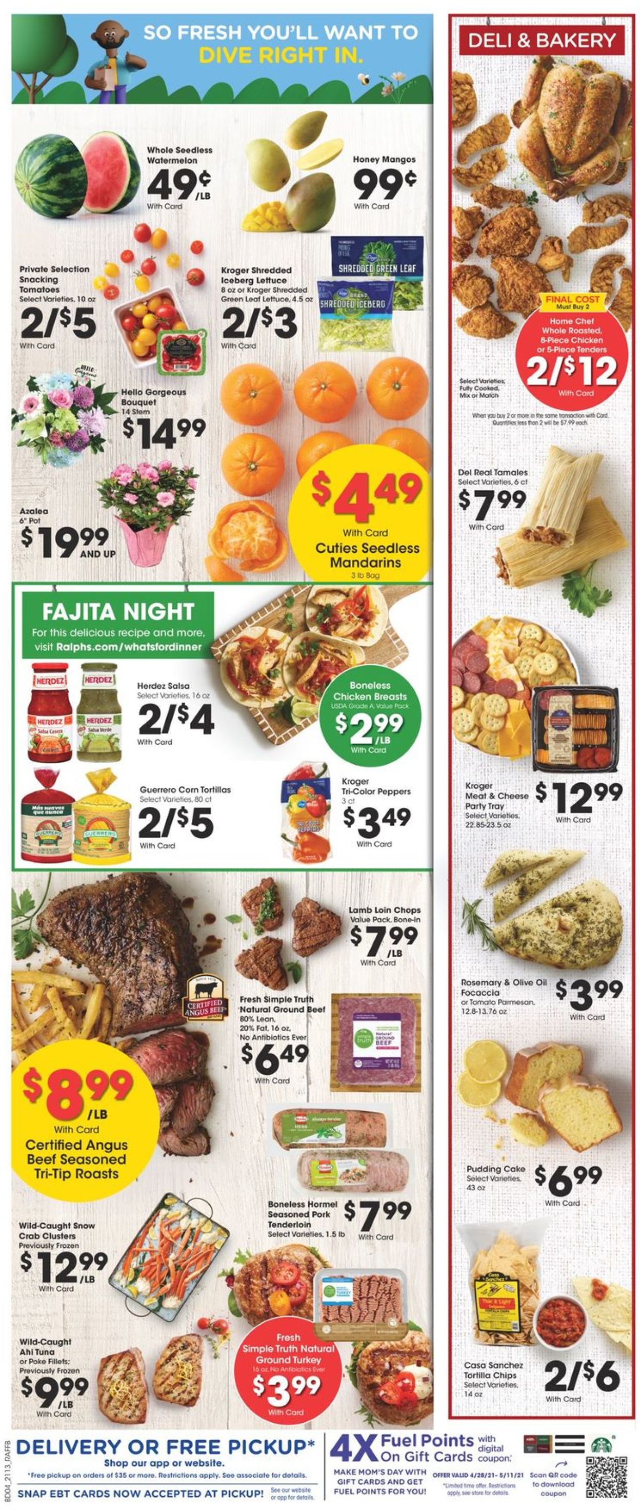 Catalogue Ralphs from 04/28/2021