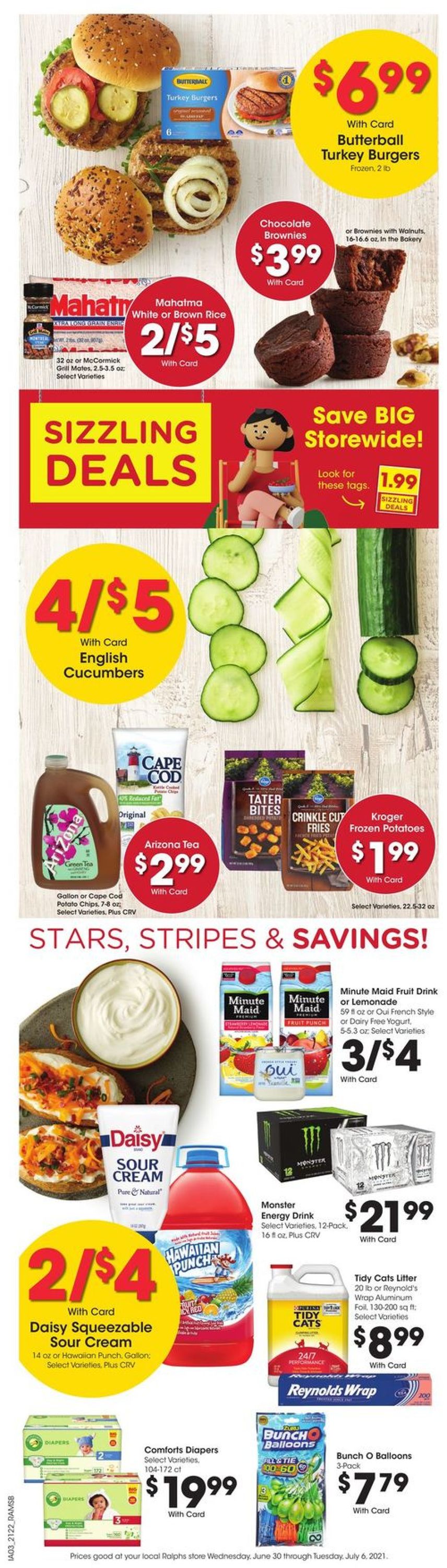 Catalogue Ralphs from 06/30/2021