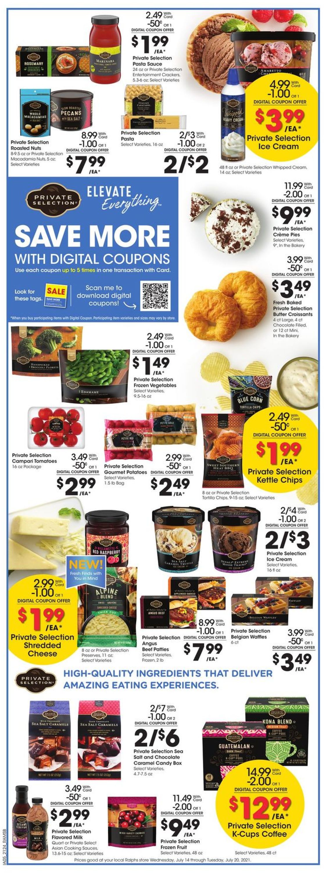 Catalogue Ralphs from 07/14/2021