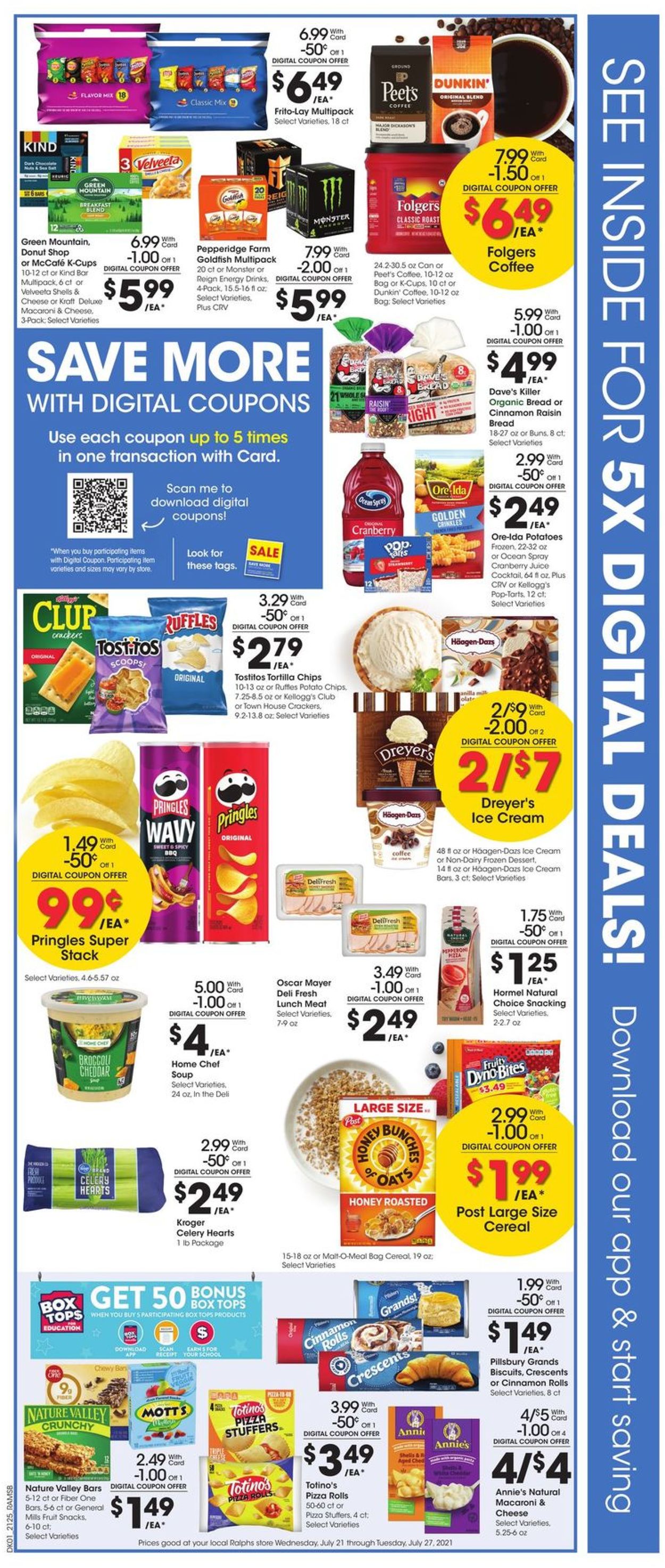 Catalogue Ralphs from 07/21/2021