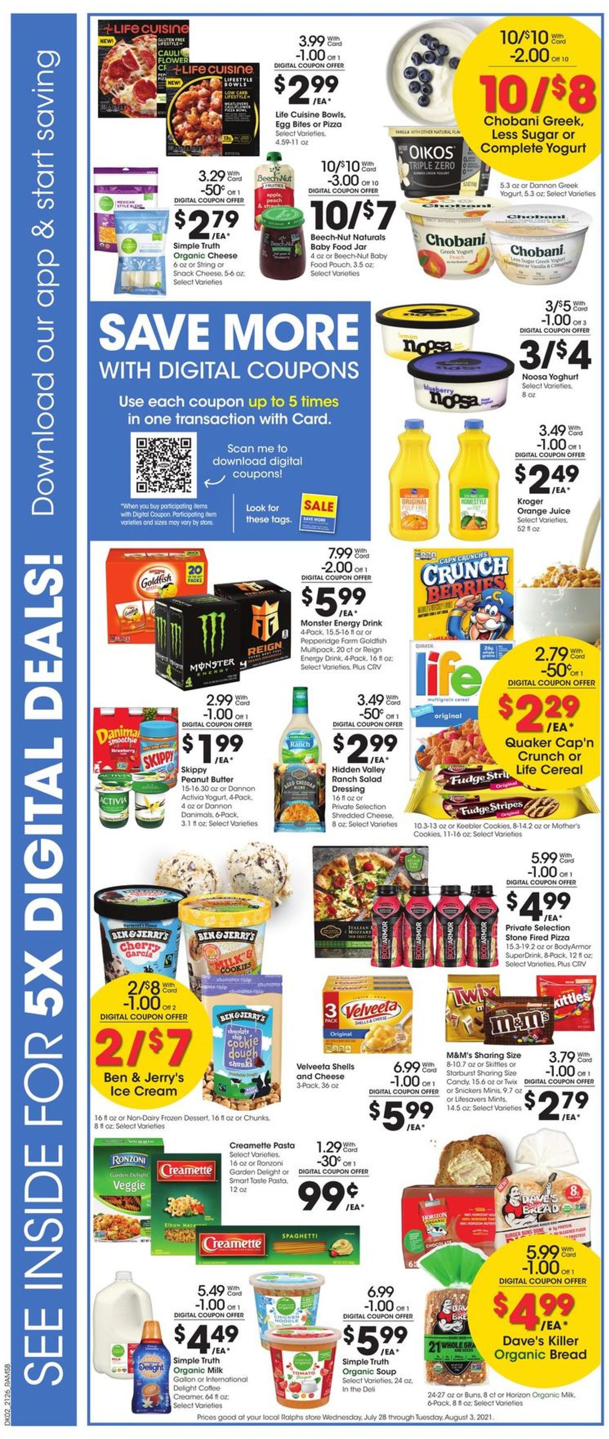 Catalogue Ralphs from 07/28/2021