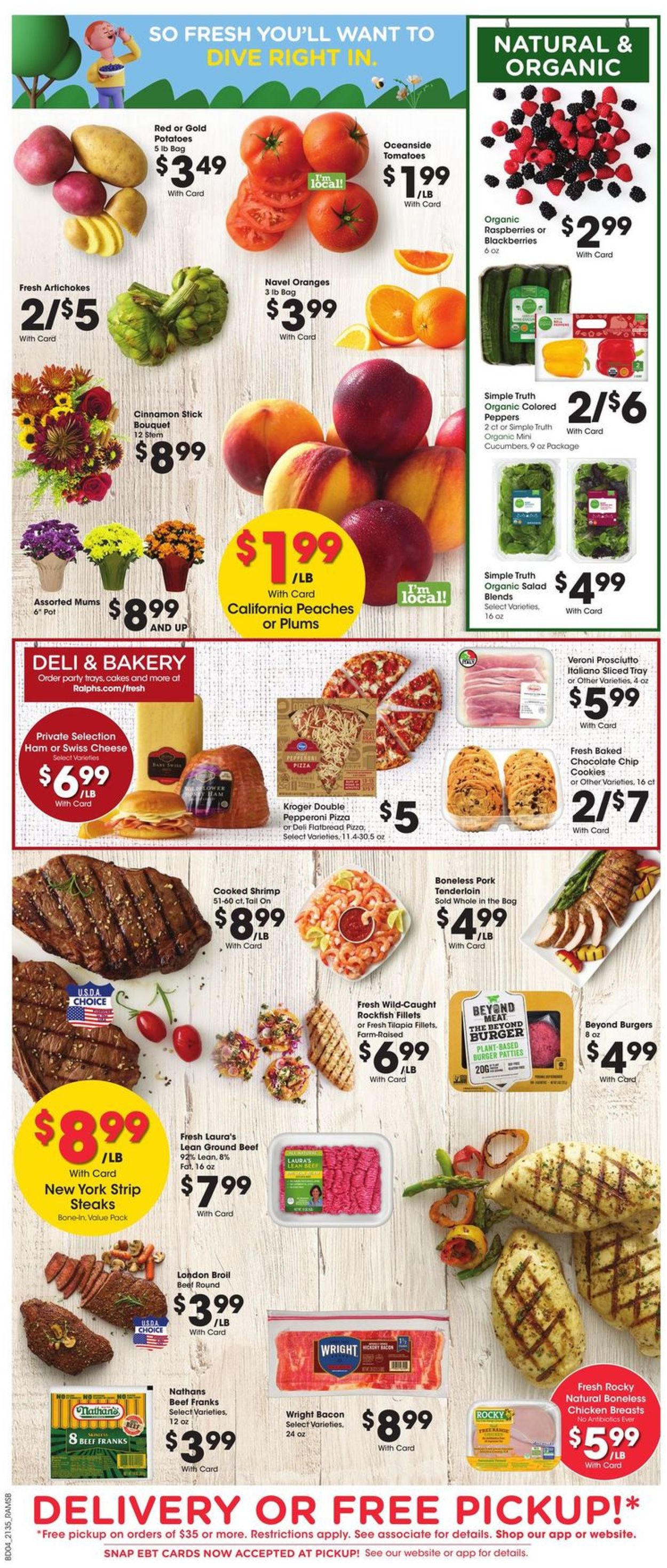 Catalogue Ralphs from 09/29/2021