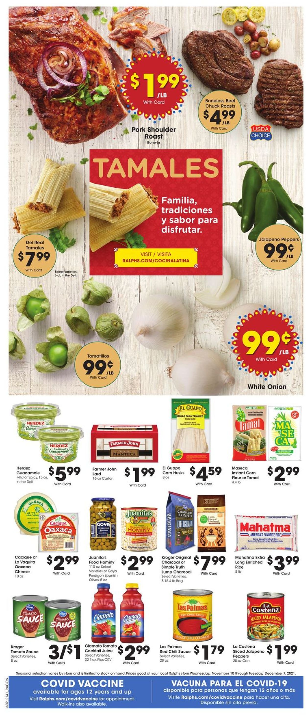 Catalogue Ralphs from 11/26/2021