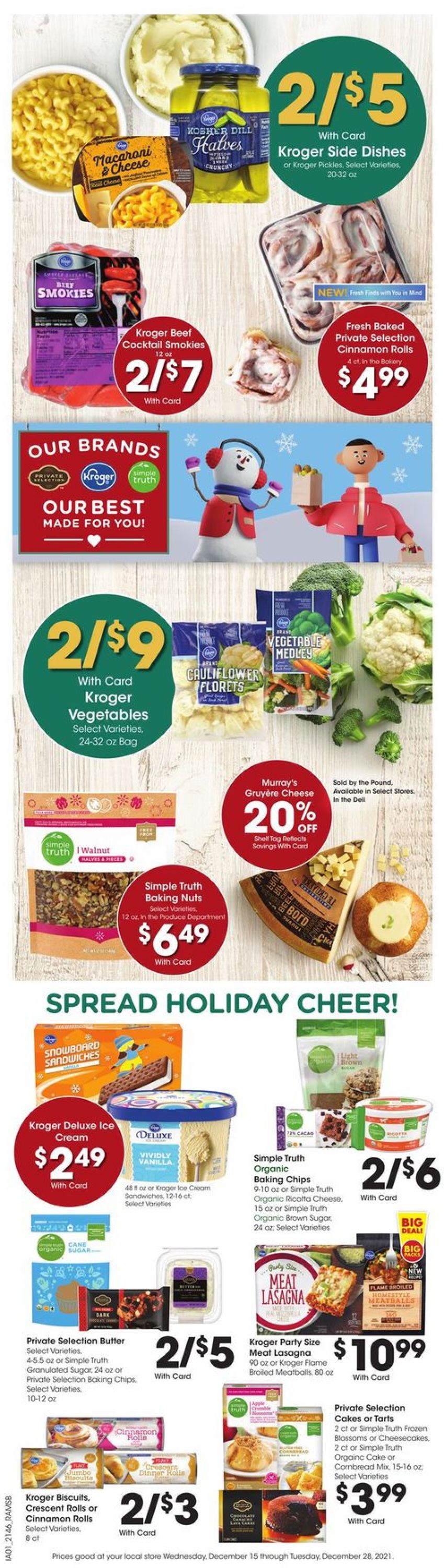 Catalogue Ralphs HOLIDAY 2021 from 12/15/2021
