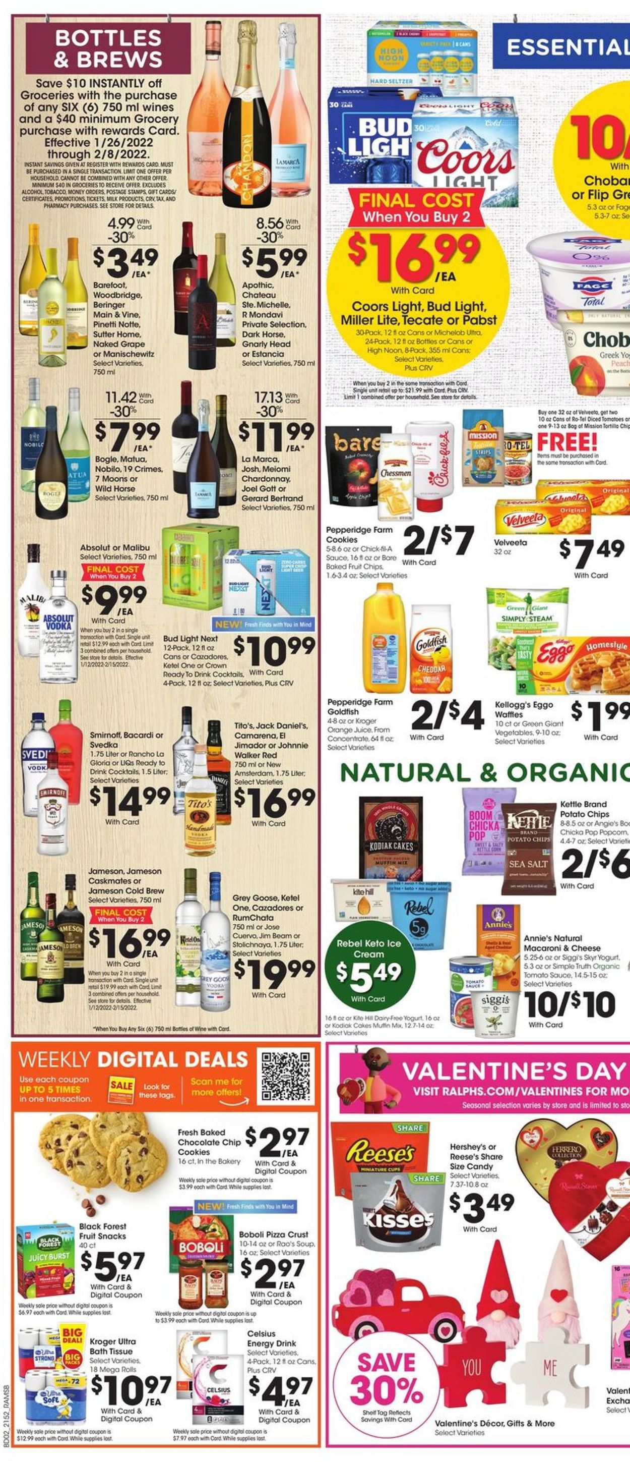 Catalogue Ralphs from 01/26/2022