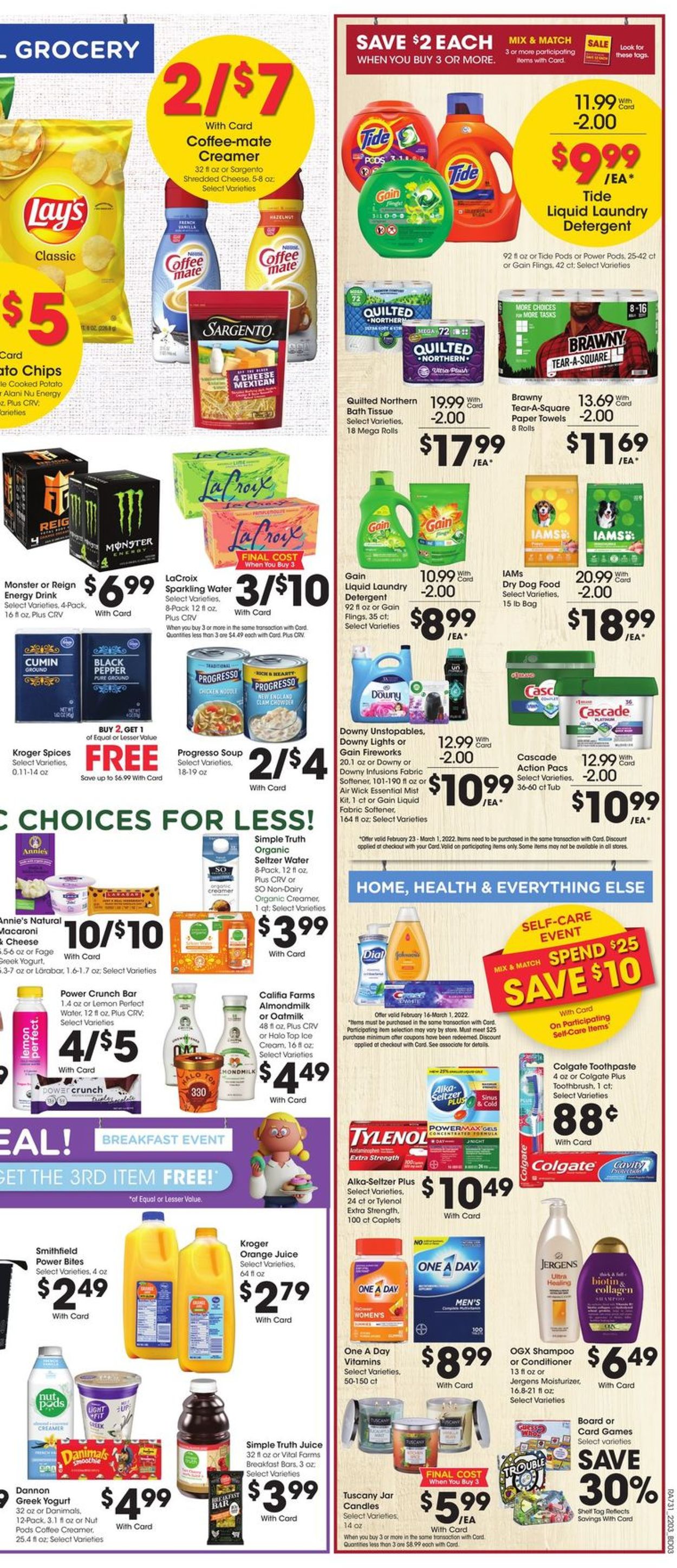Catalogue Ralphs from 02/16/2022
