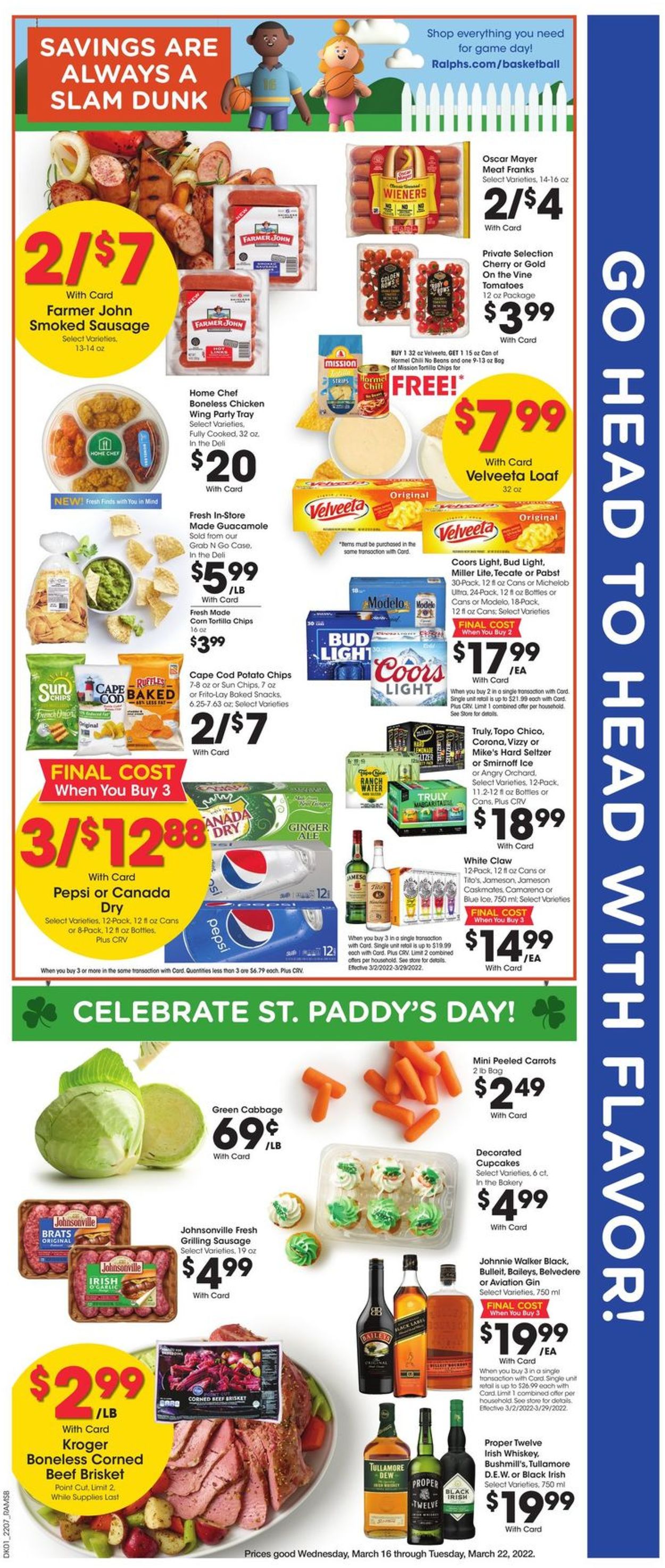 Catalogue Ralphs from 03/16/2022