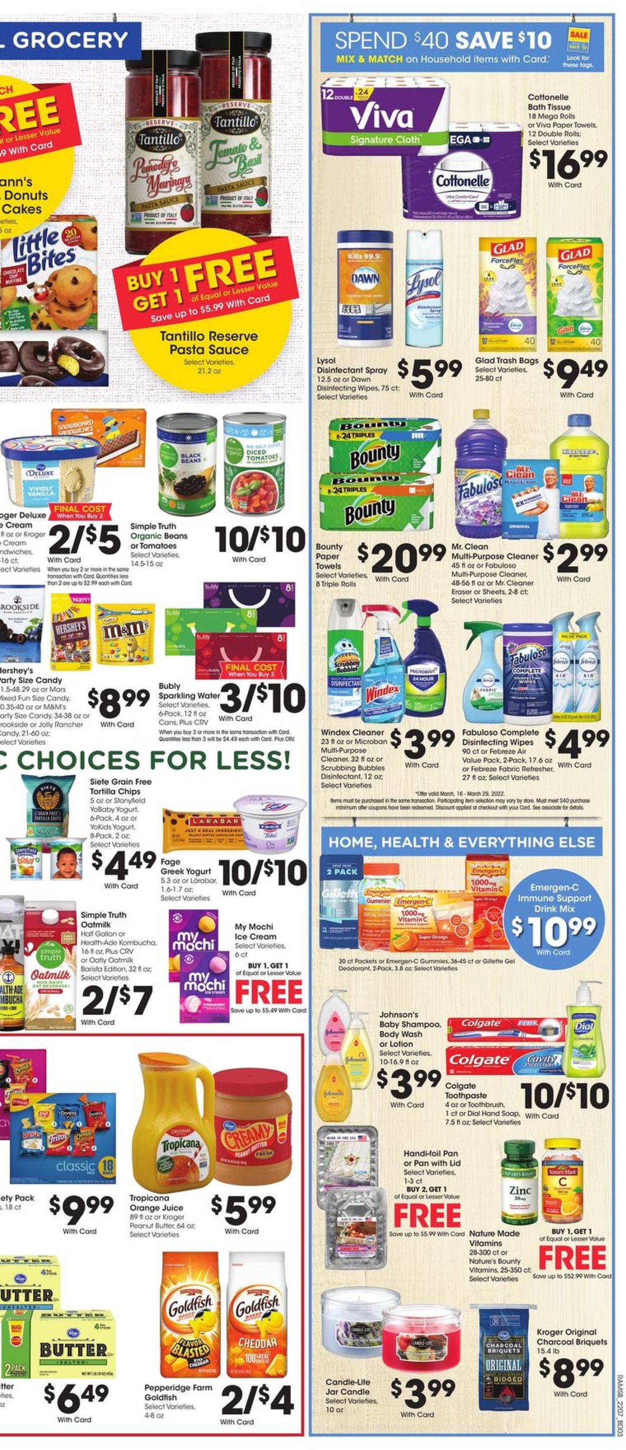 Catalogue Ralphs from 03/16/2022