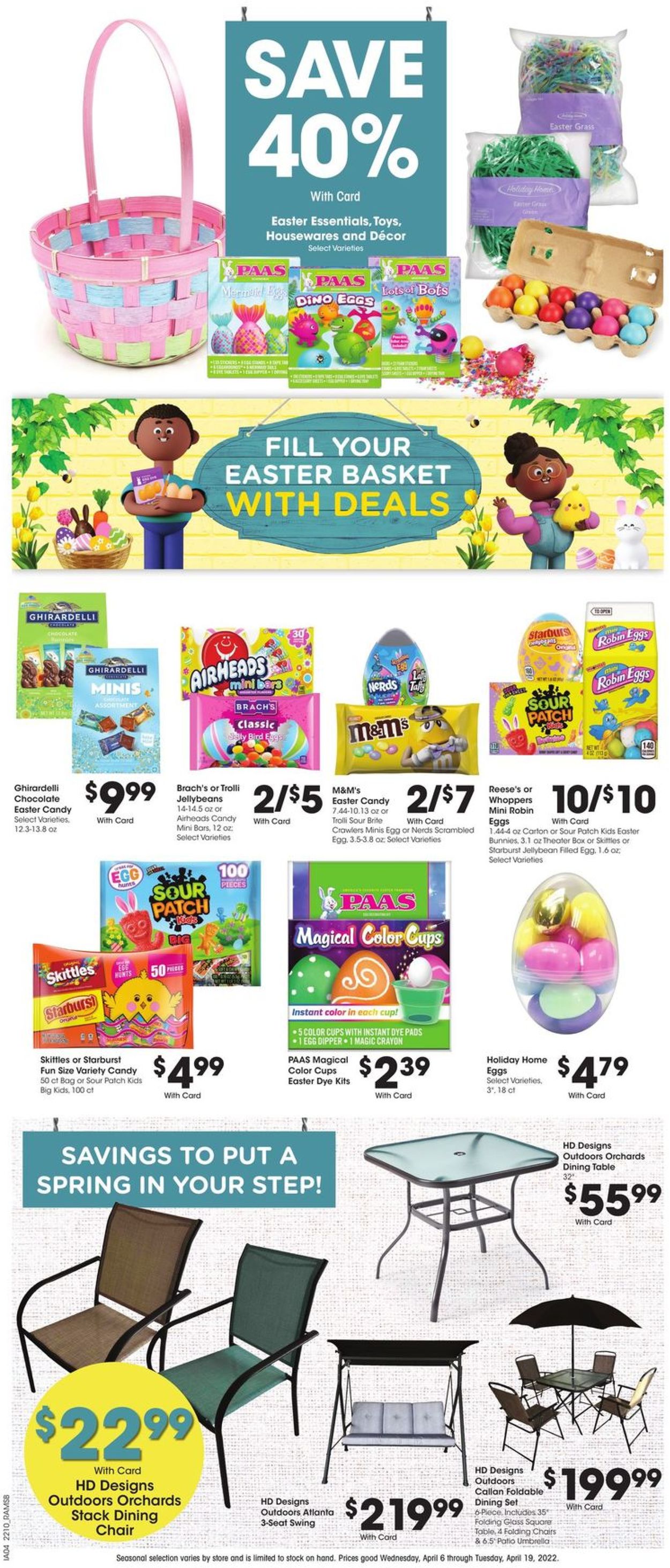 Catalogue Ralphs EASTER 2022 from 04/13/2022