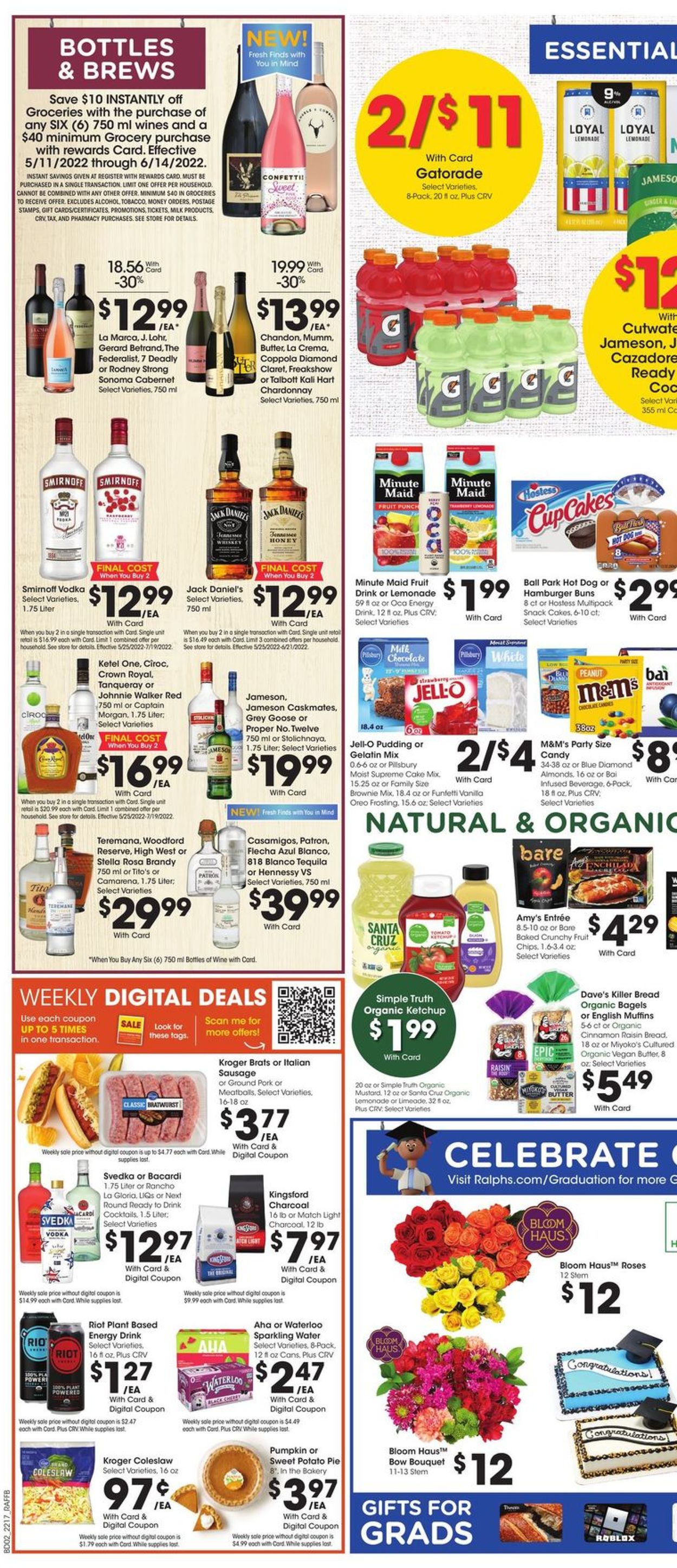 Catalogue Ralphs from 05/25/2022