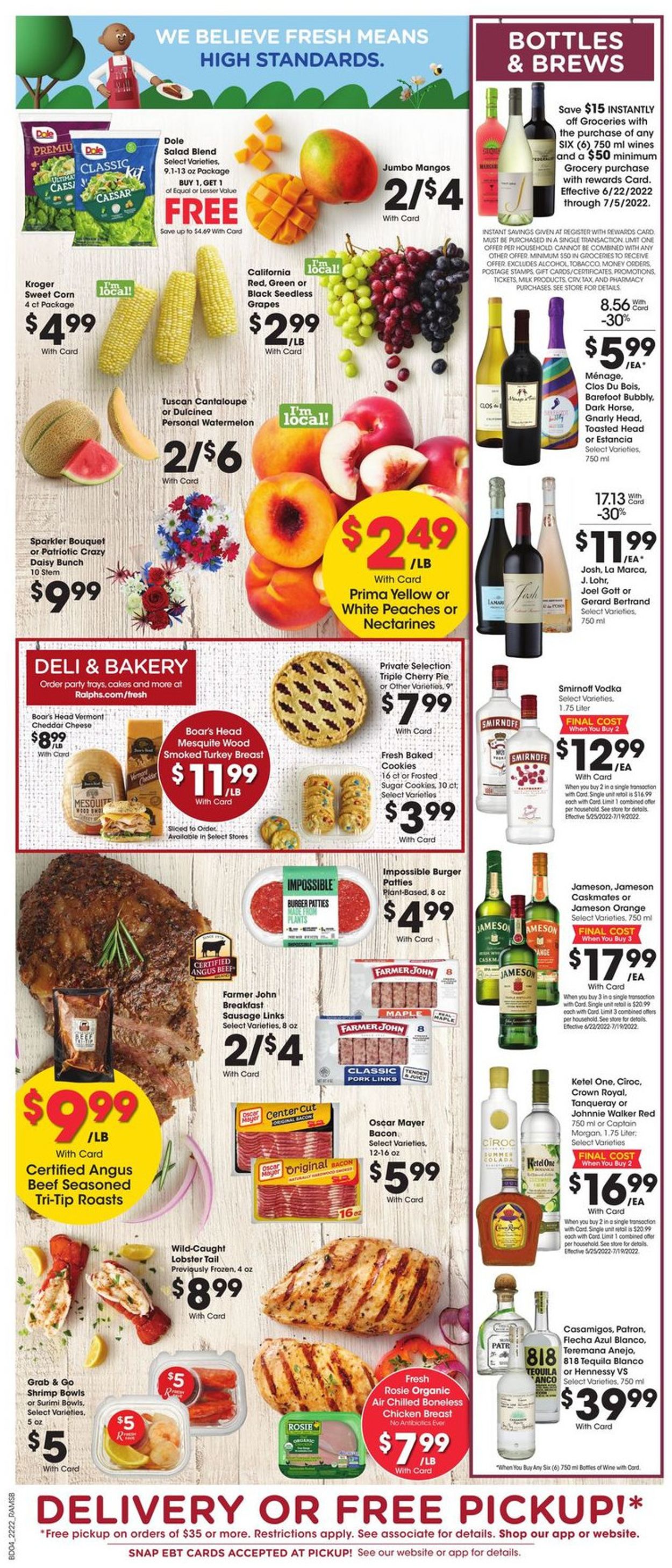 Catalogue Ralphs from 06/29/2022