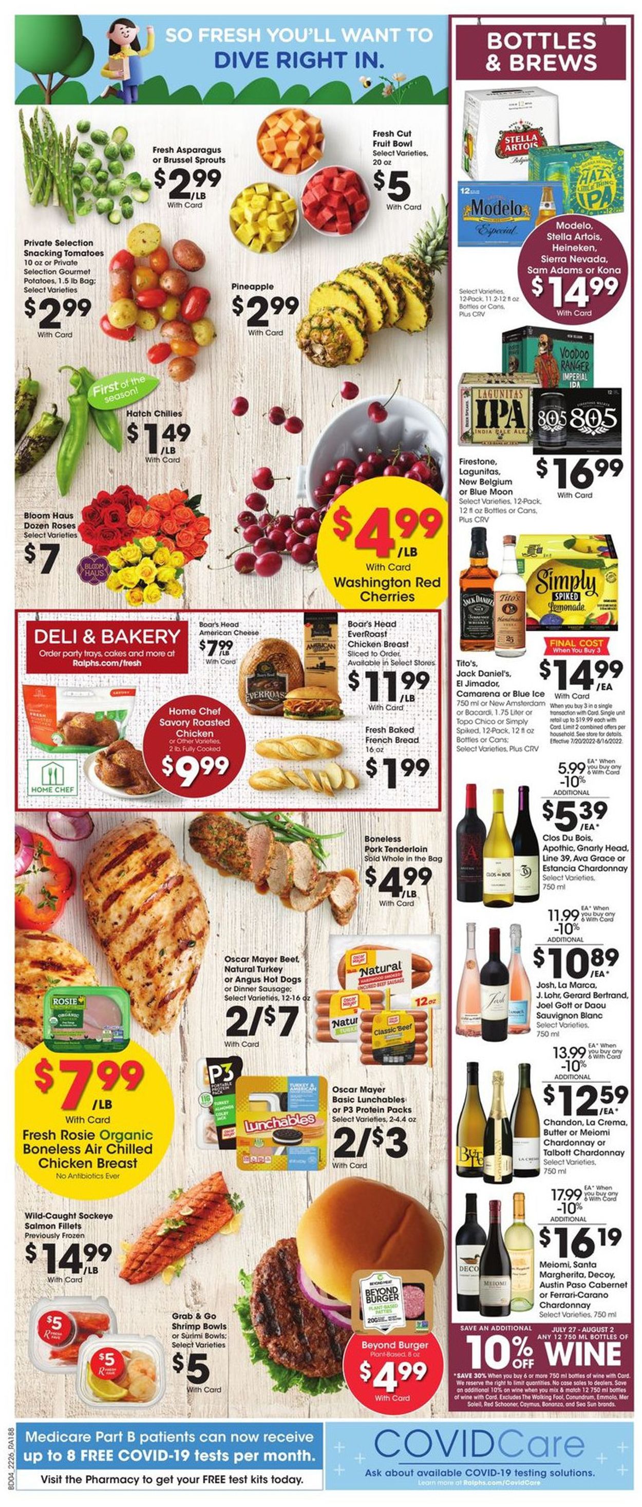 Catalogue Ralphs from 07/27/2022