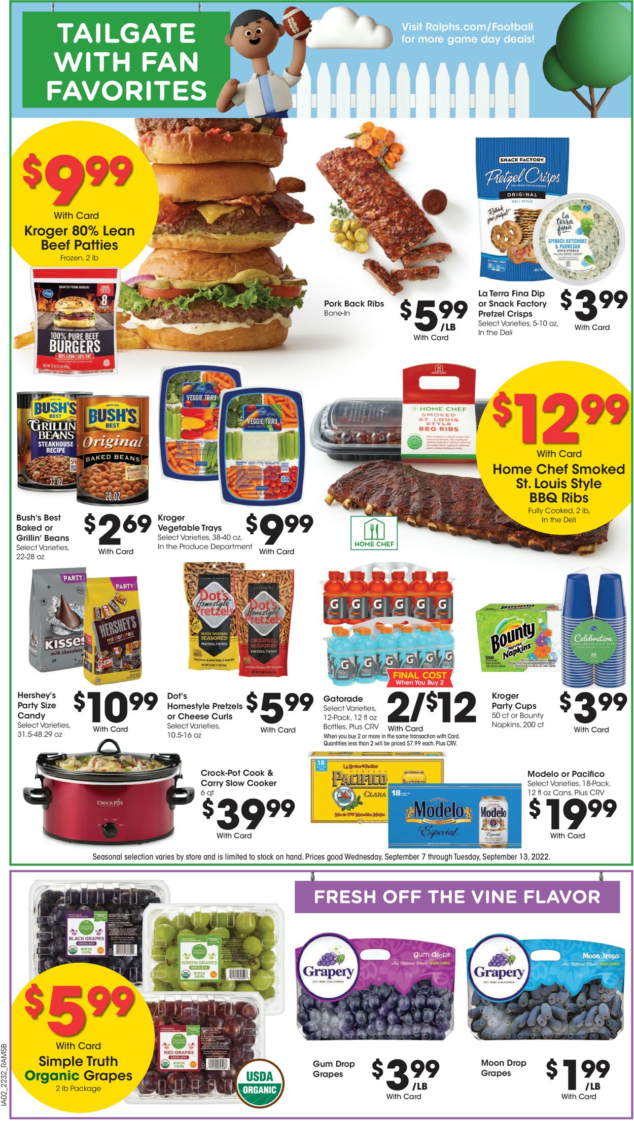 Catalogue Ralphs from 09/07/2022