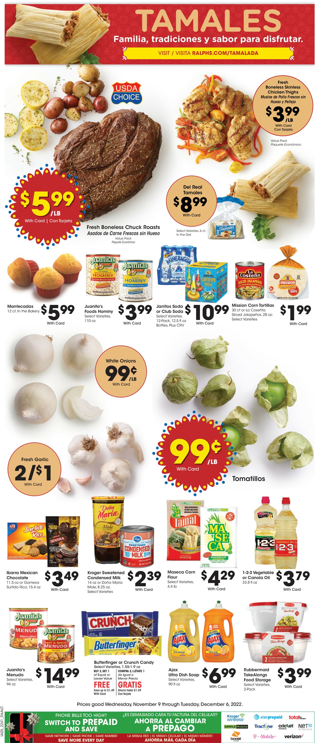 Catalogue Ralphs from 11/16/2022