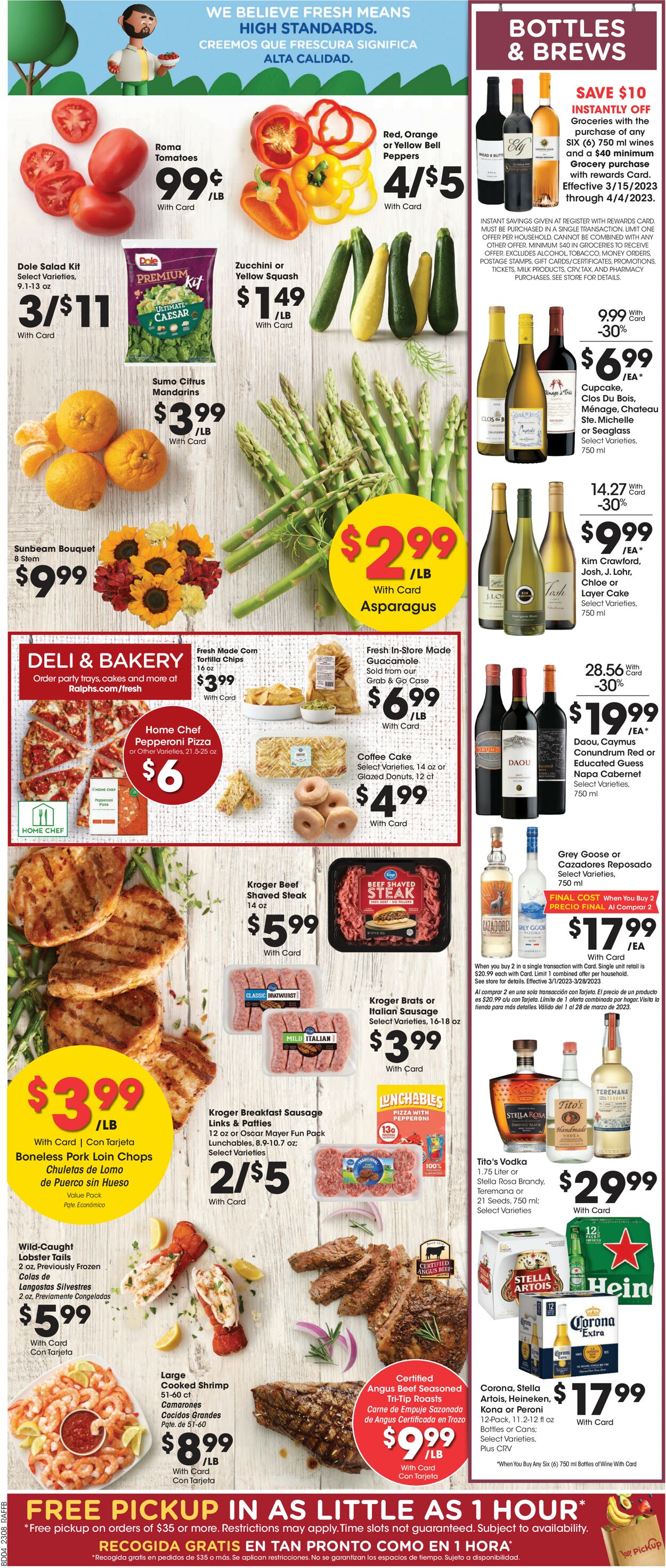 Catalogue Ralphs from 03/22/2023