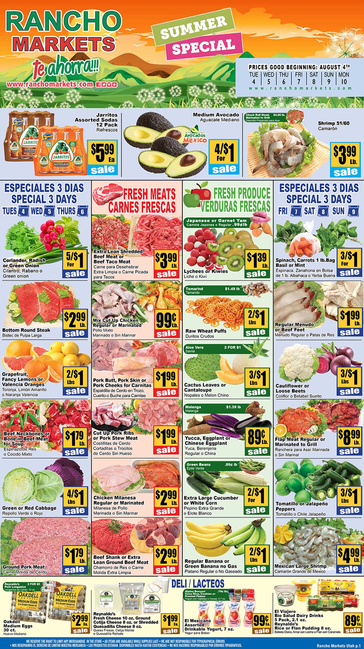 Catalogue Rancho Markets from 08/04/2020