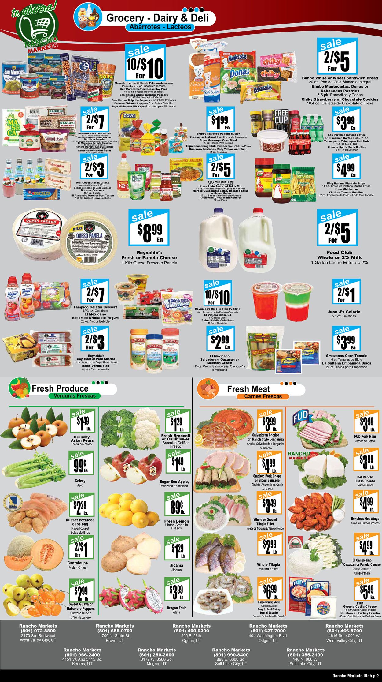 Catalogue Rancho Markets from 01/25/2022