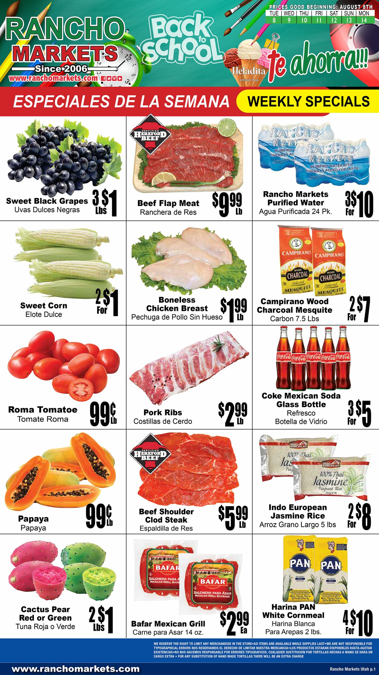 Catalogue Rancho Markets from 08/08/2023