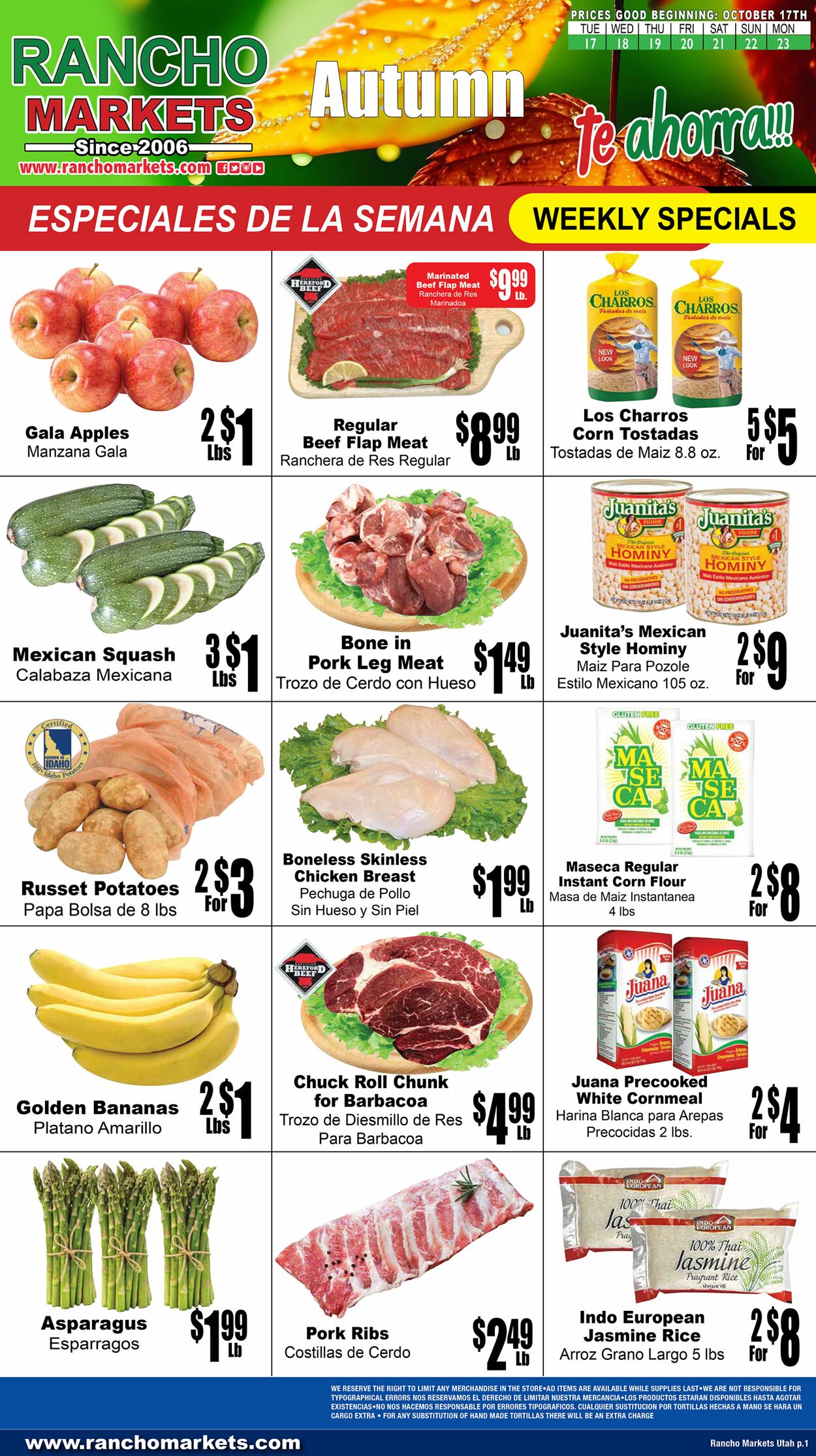 Catalogue Rancho Markets from 10/17/2023