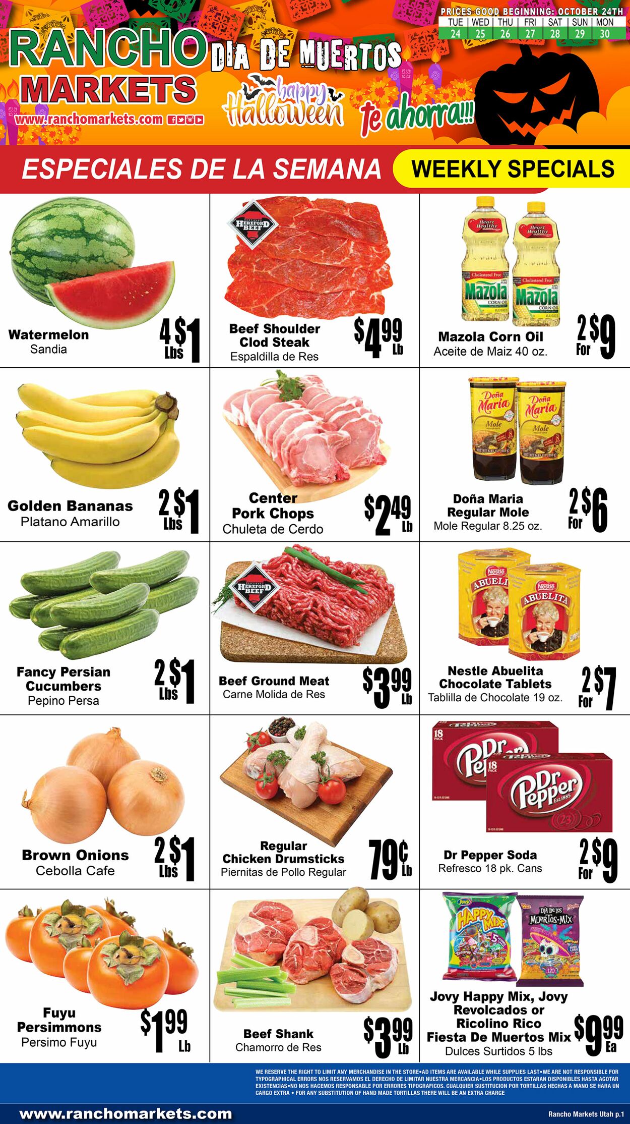 Catalogue Rancho Markets from 10/24/2023