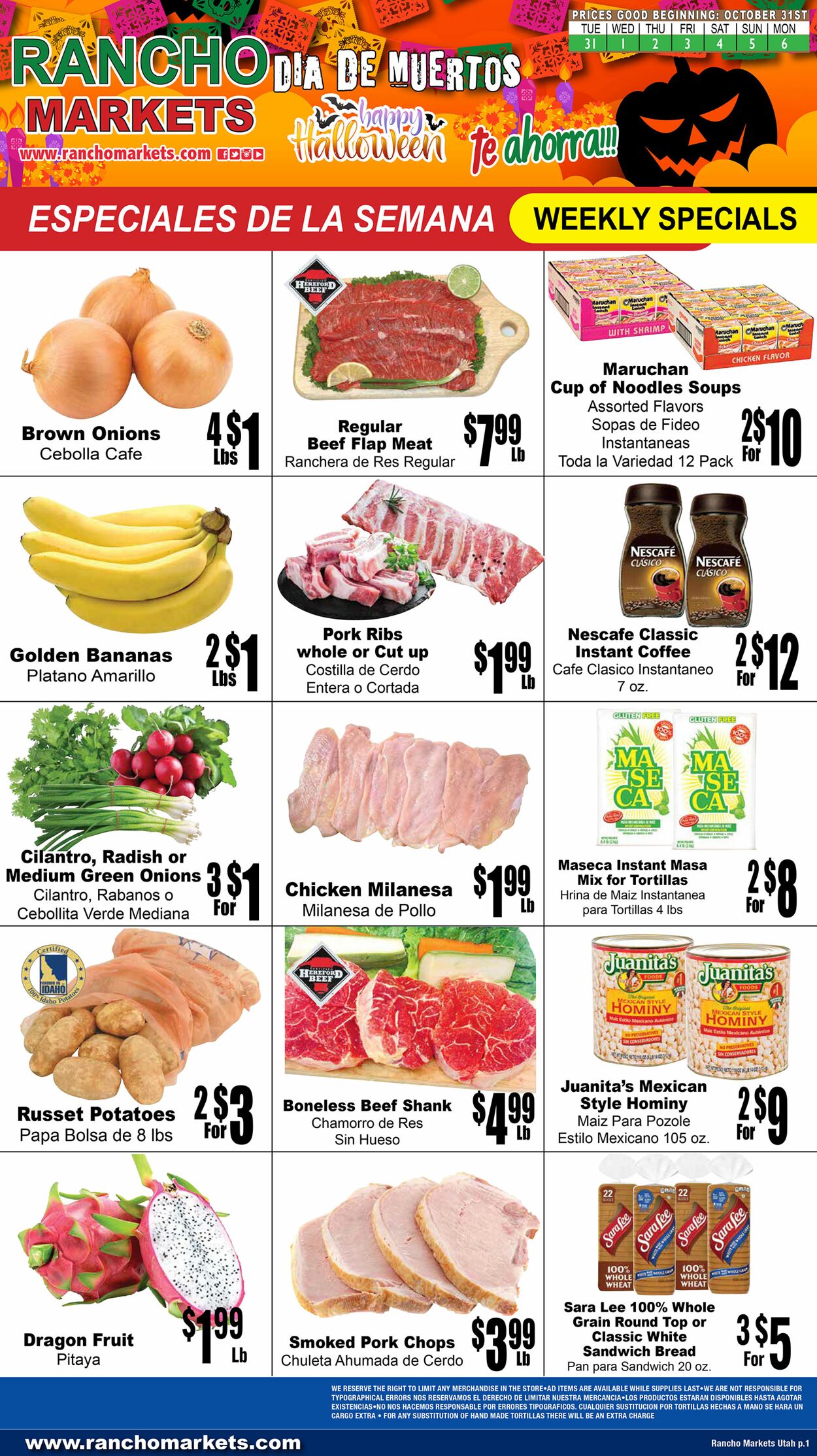 Catalogue Rancho Markets from 10/31/2023