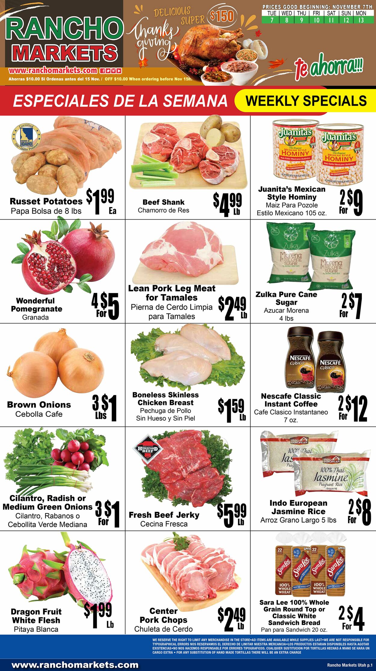 Catalogue Rancho Markets from 11/07/2023