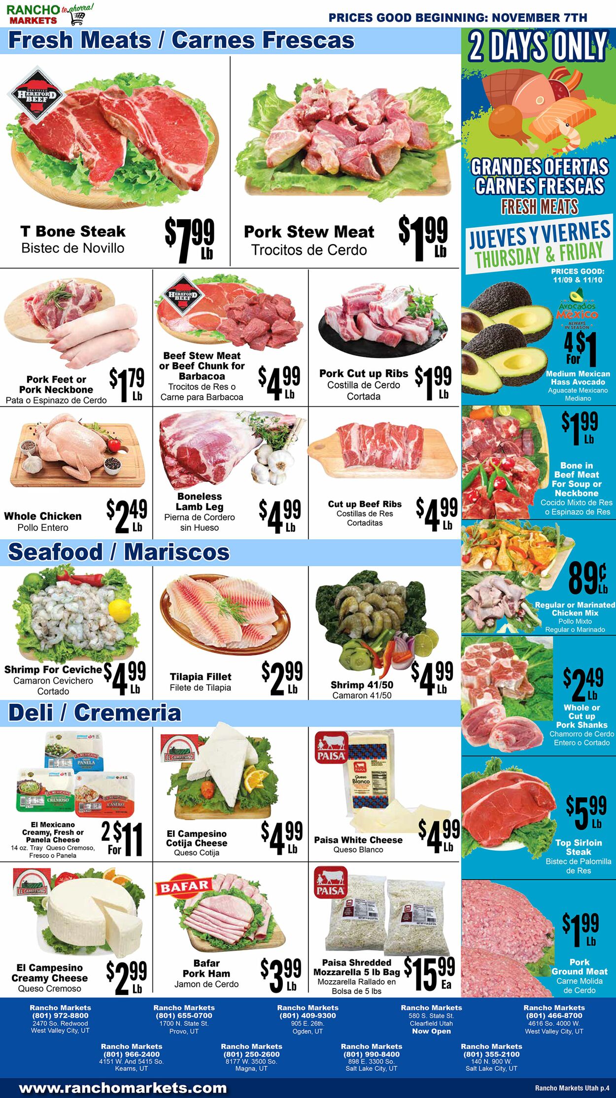 Catalogue Rancho Markets from 11/07/2023