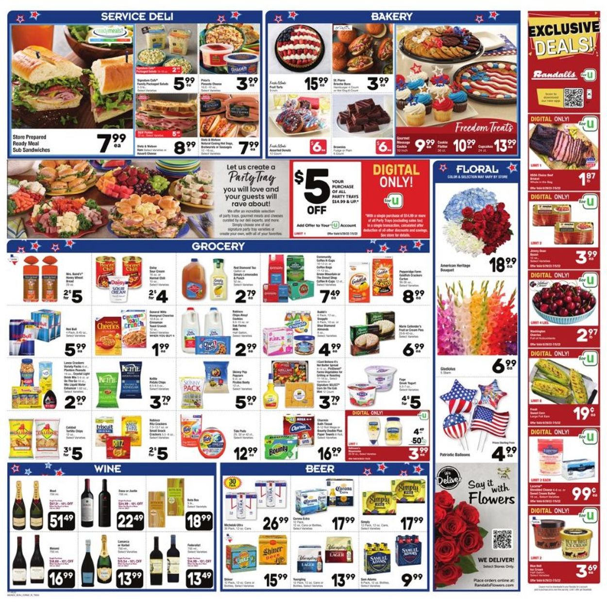Catalogue Randalls - 4th of July Sale from 06/29/2022