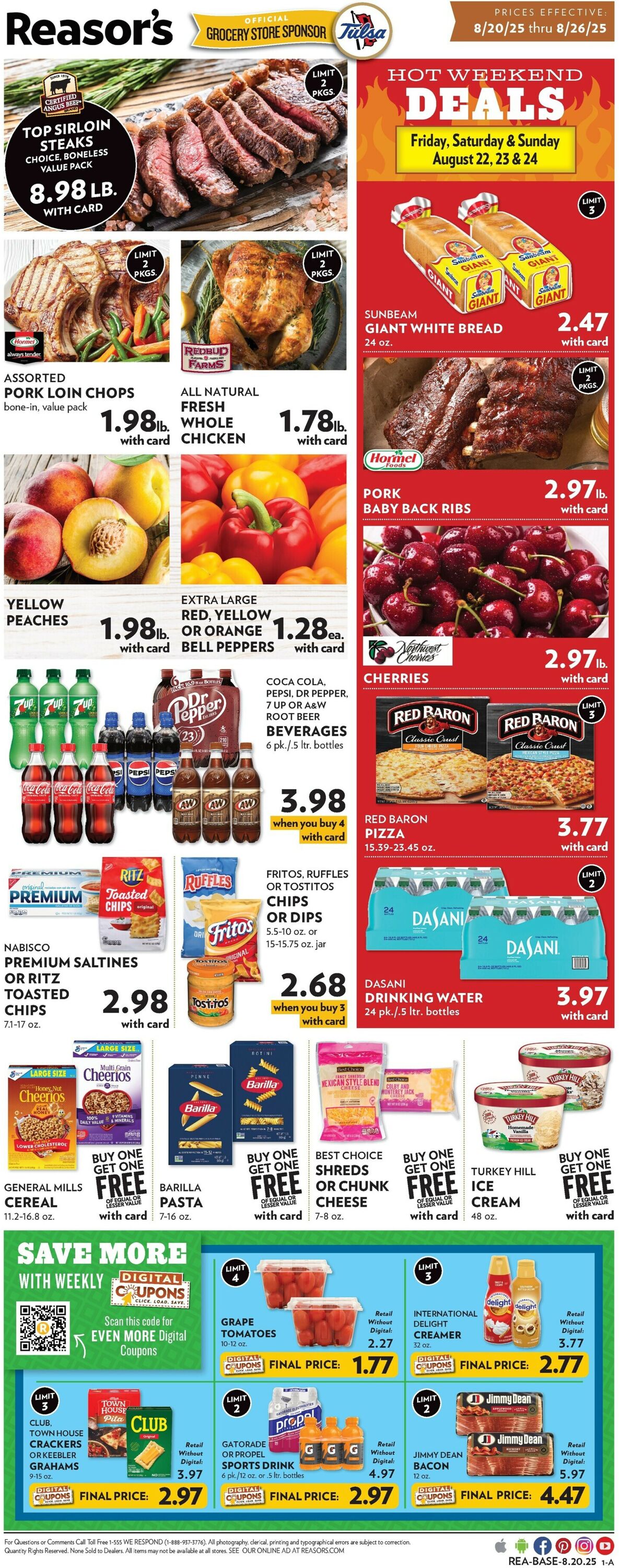 Catalogue Reasor's from 08/20/2025