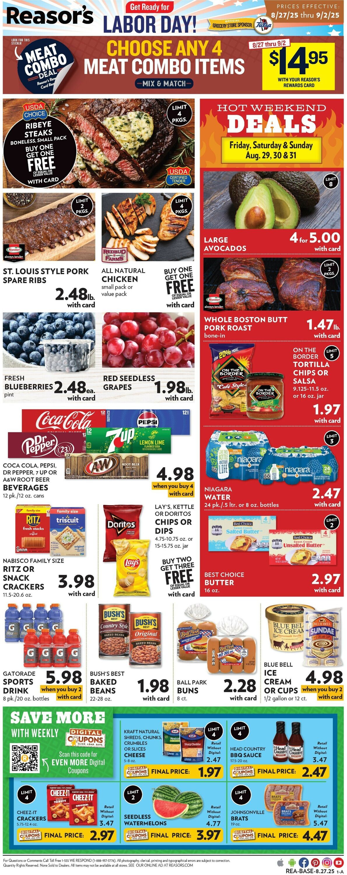Catalogue Reasor's from 08/27/2025