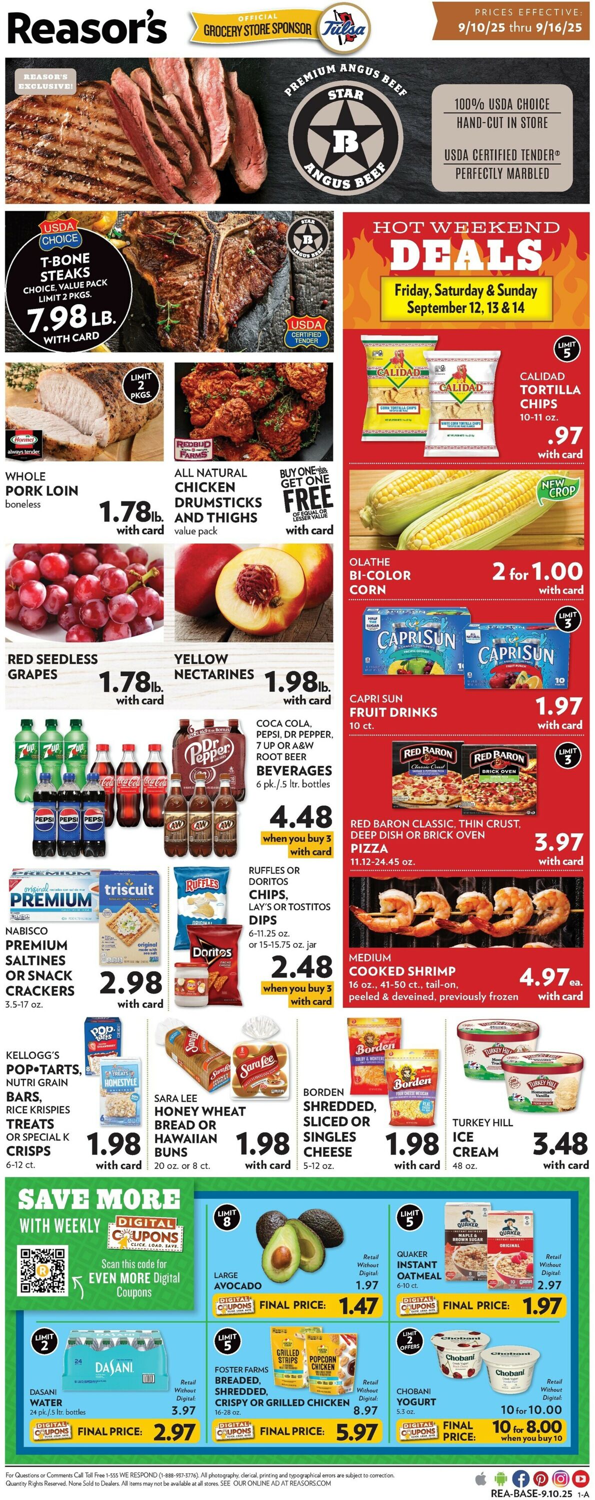 Catalogue Reasor's from 09/10/2025