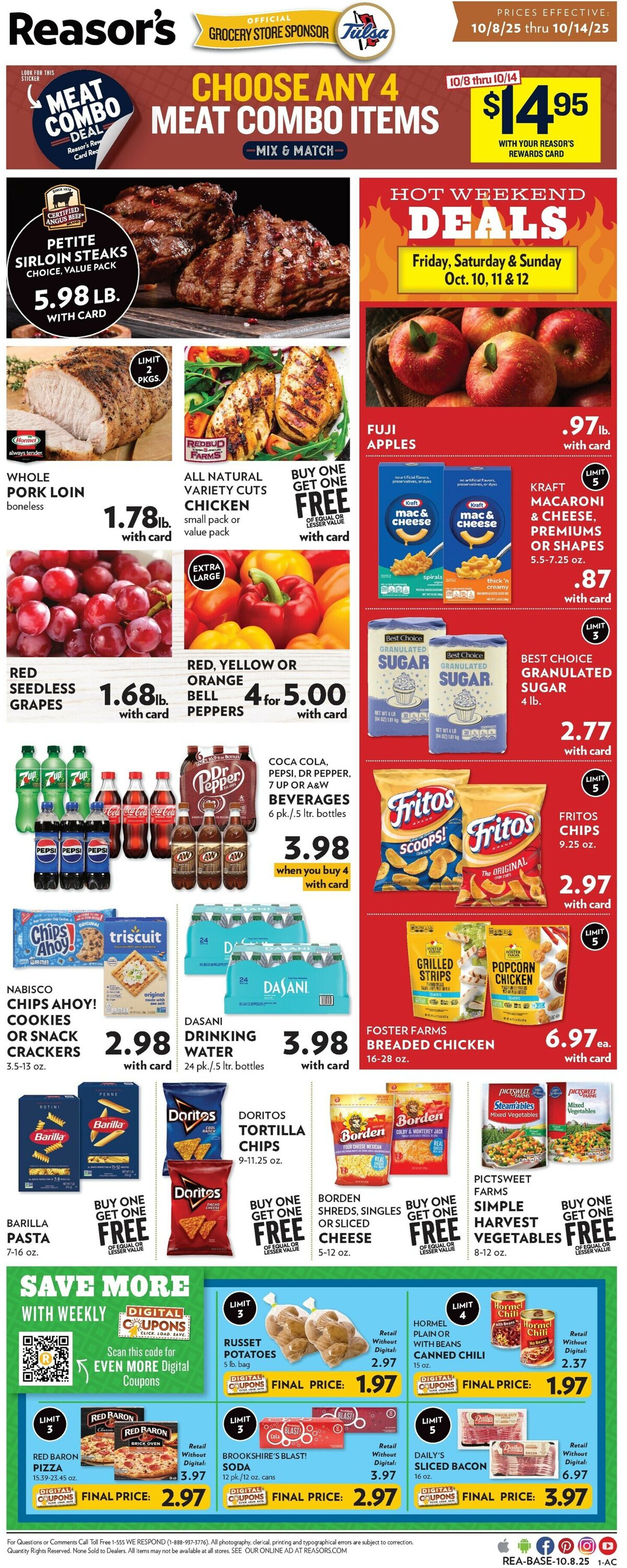 Catalogue Reasor's from 10/08/2025