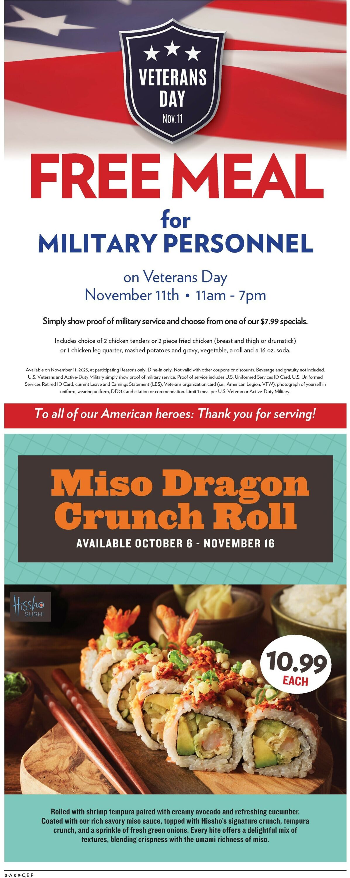 Catalogue Reasor's from 11/05/2025