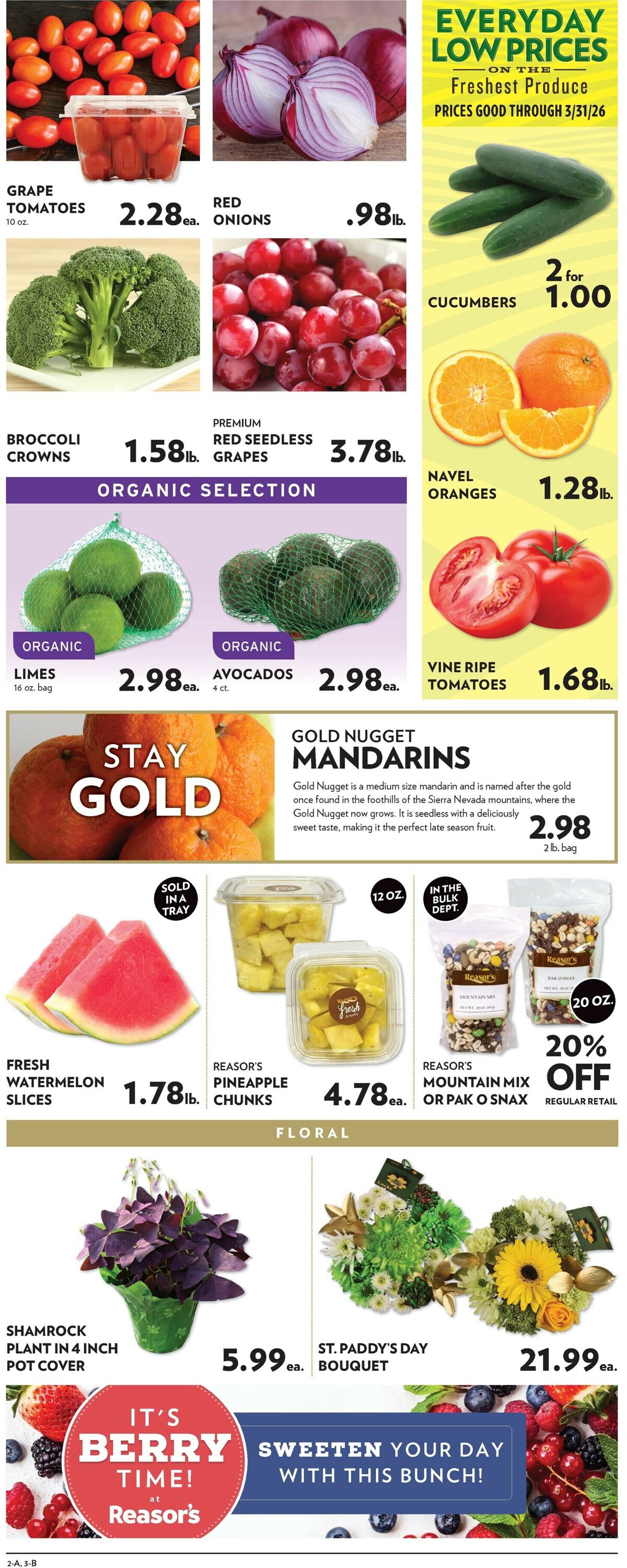 Catalogue Reasor's from 03/11/2026