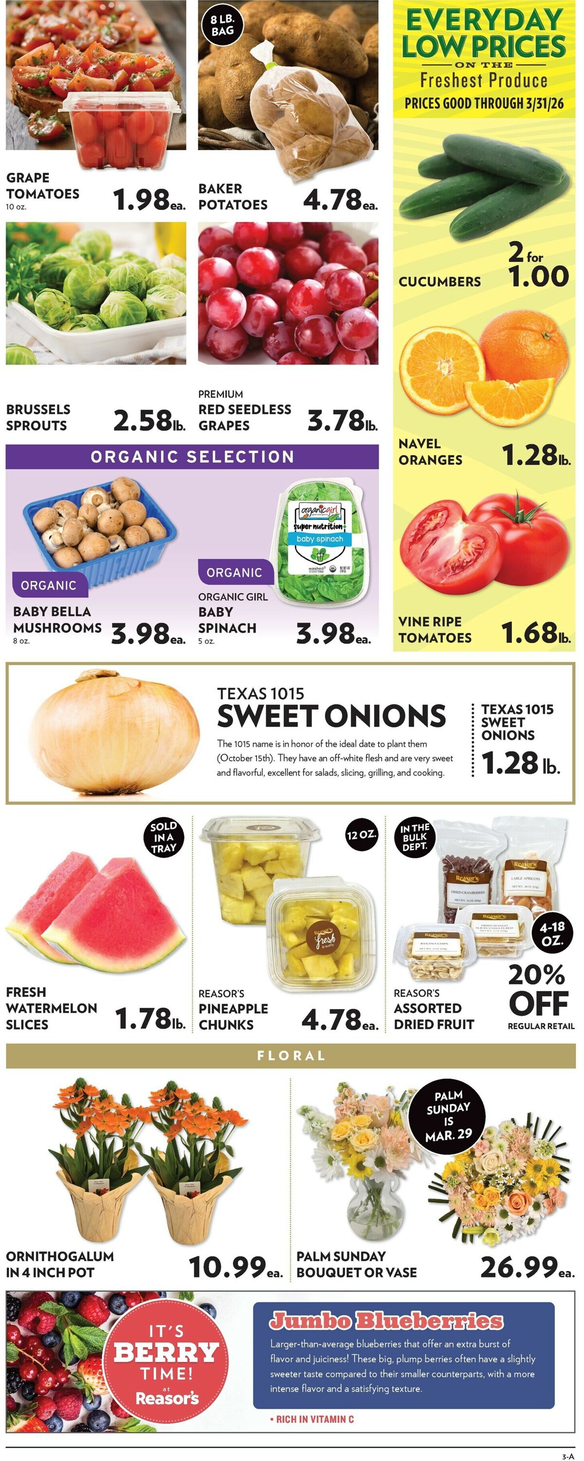 Catalogue Reasor's from 03/25/2026