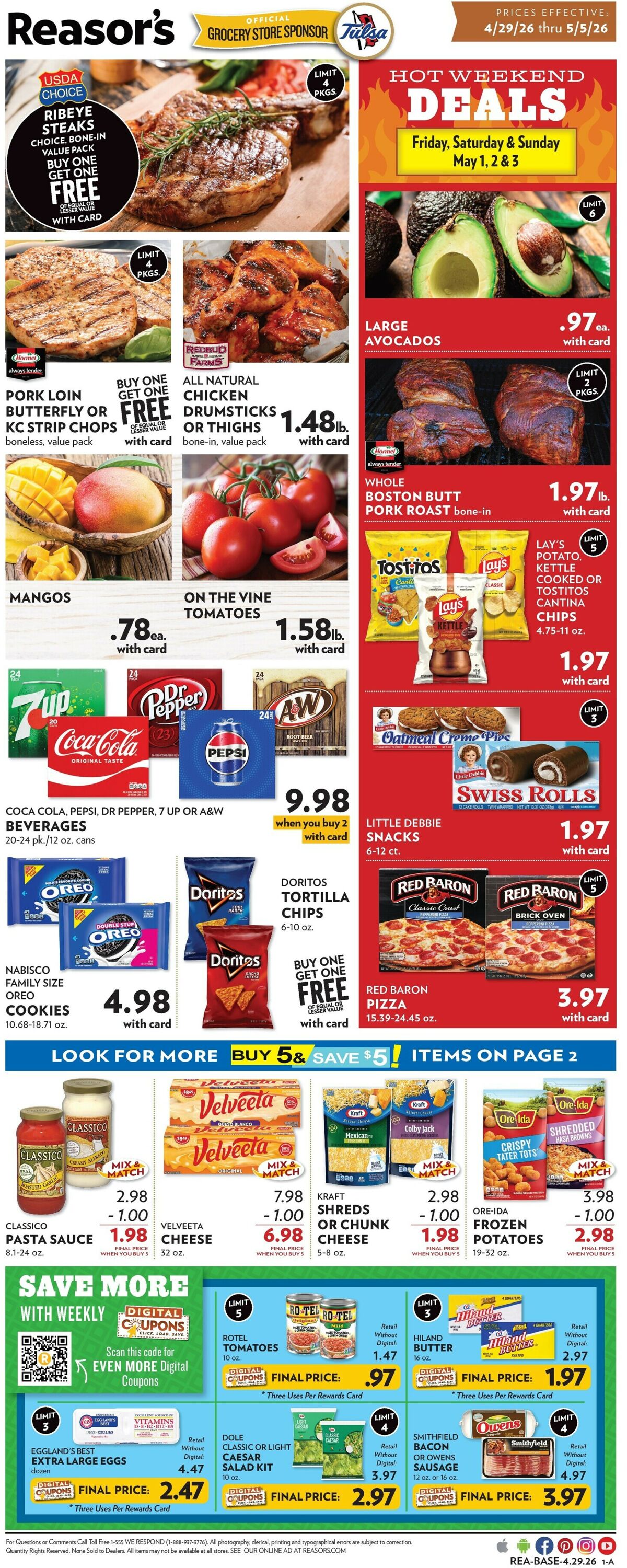 Catalogue Reasor's from 04/29/2026