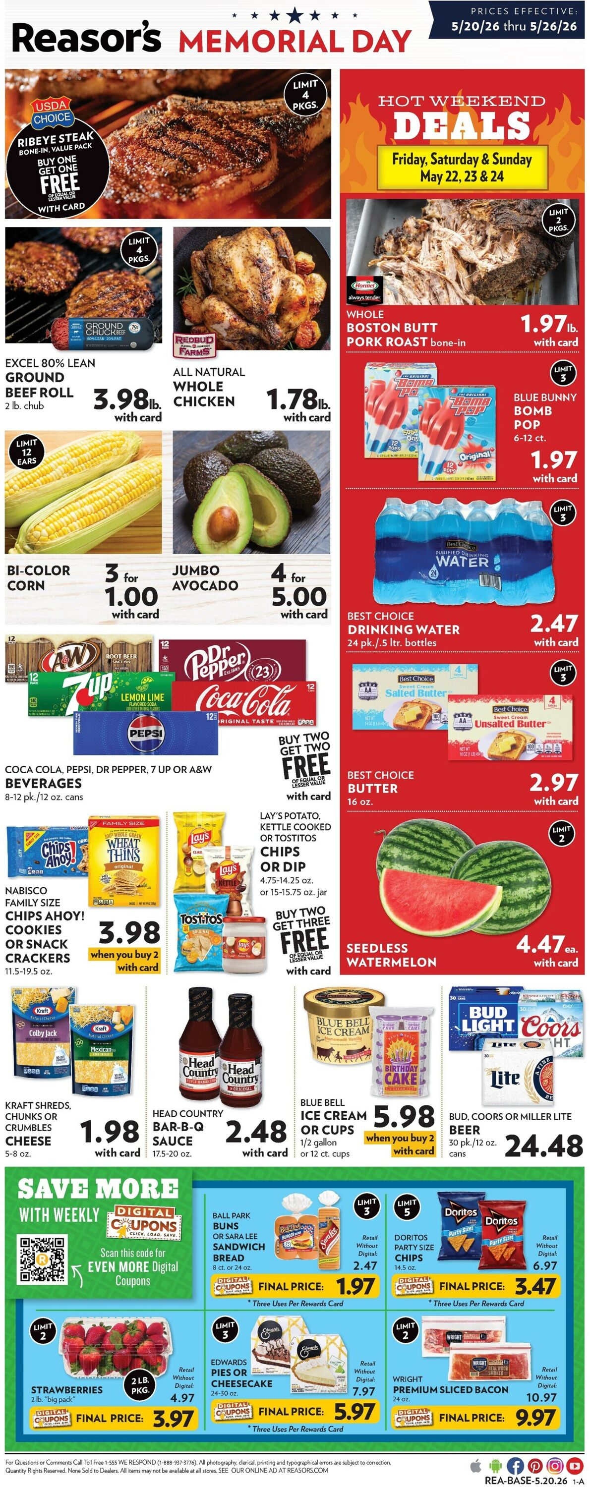 Catalogue Reasor's from 05/20/2026