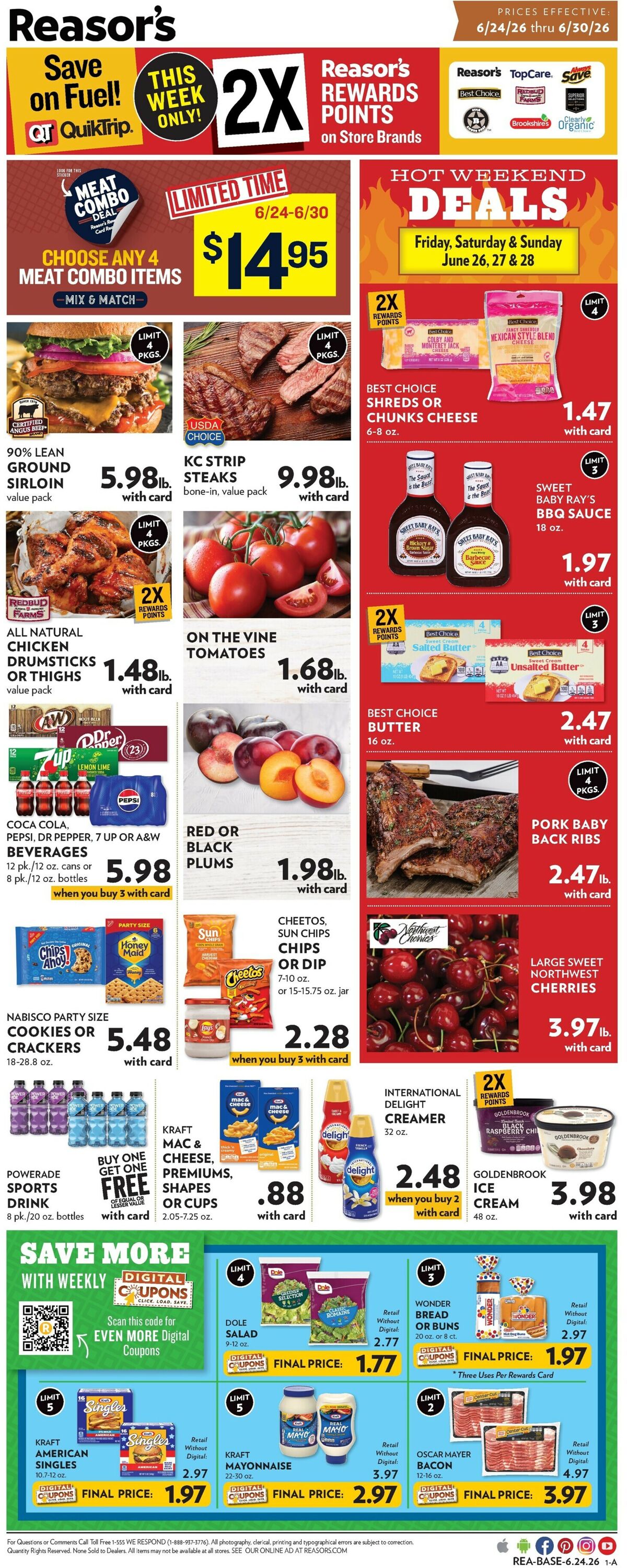 Catalogue Reasor's from 06/24/2026