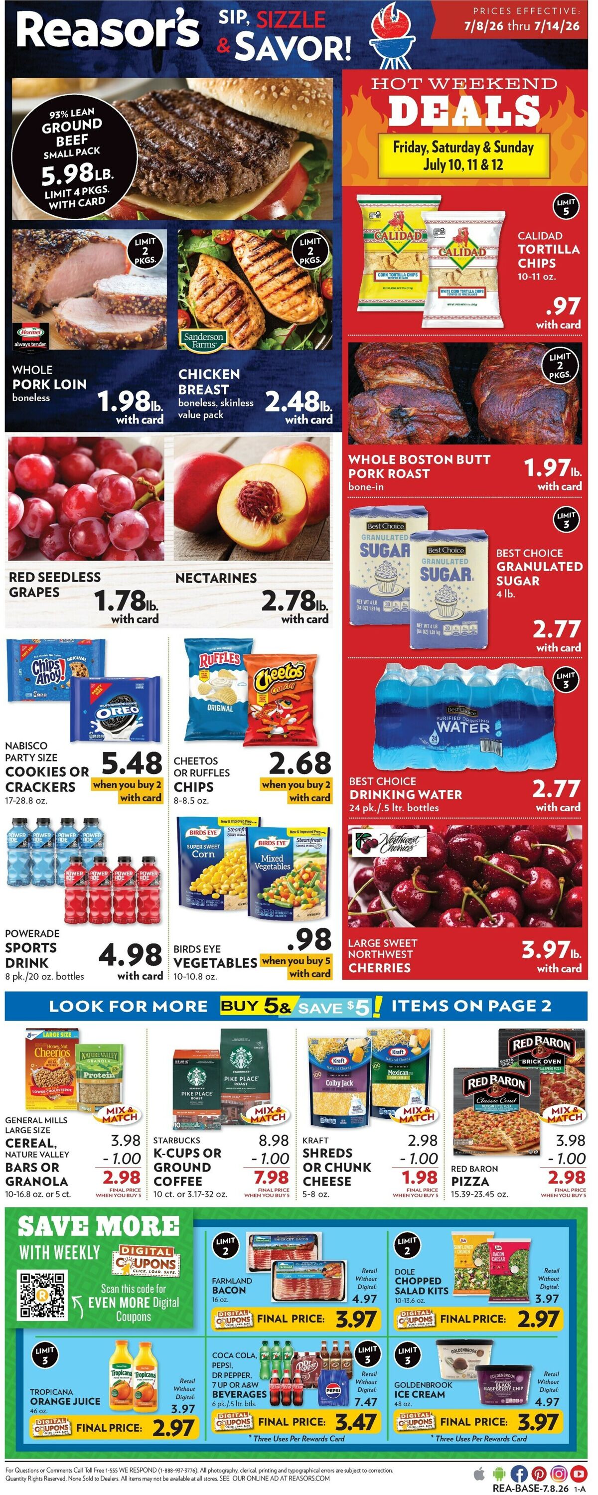 Catalogue Reasor's from 07/08/2026