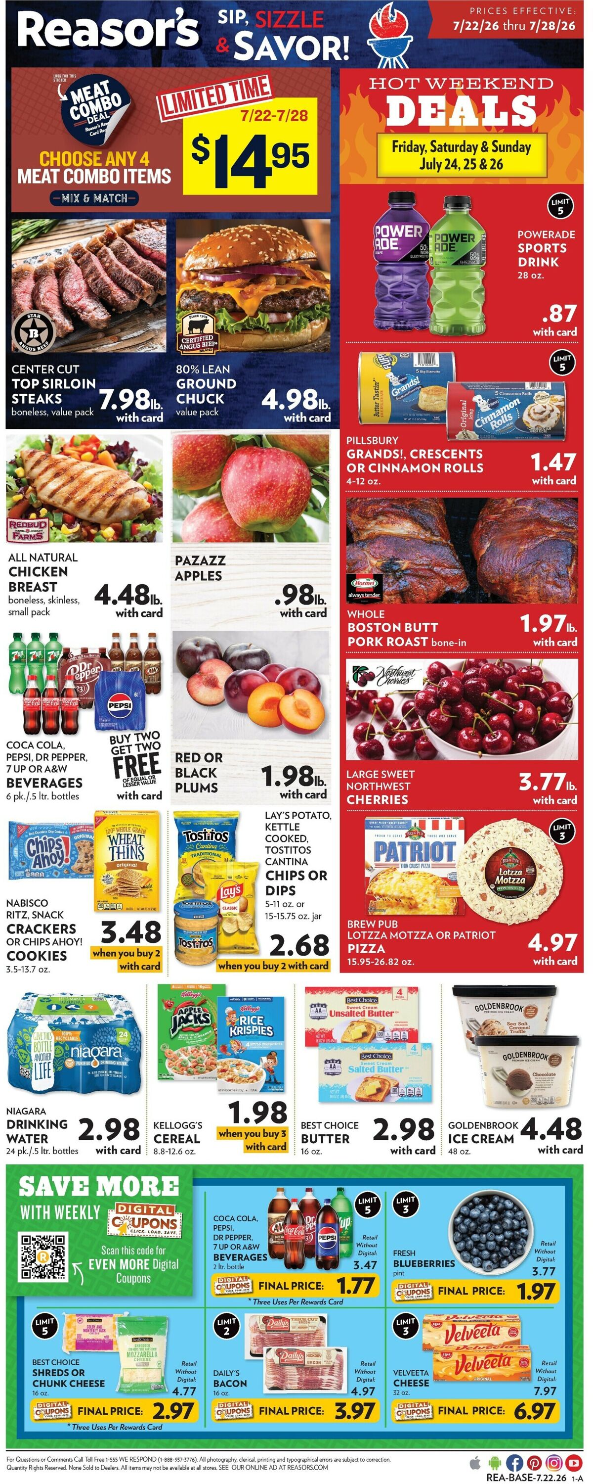 Catalogue Reasor's from 07/22/2026