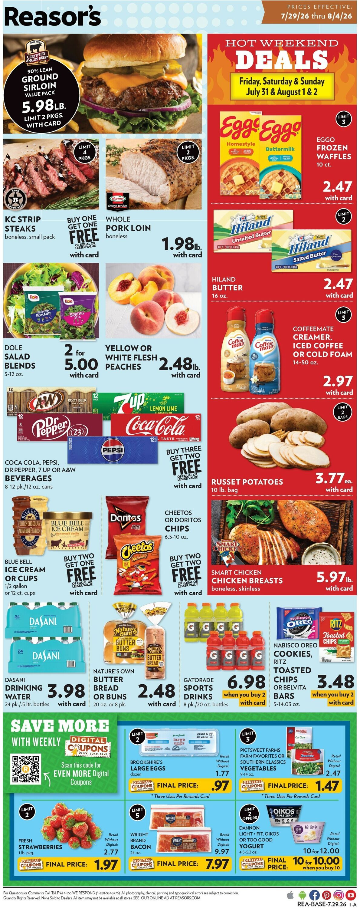 Catalogue Reasor's from 07/29/2026