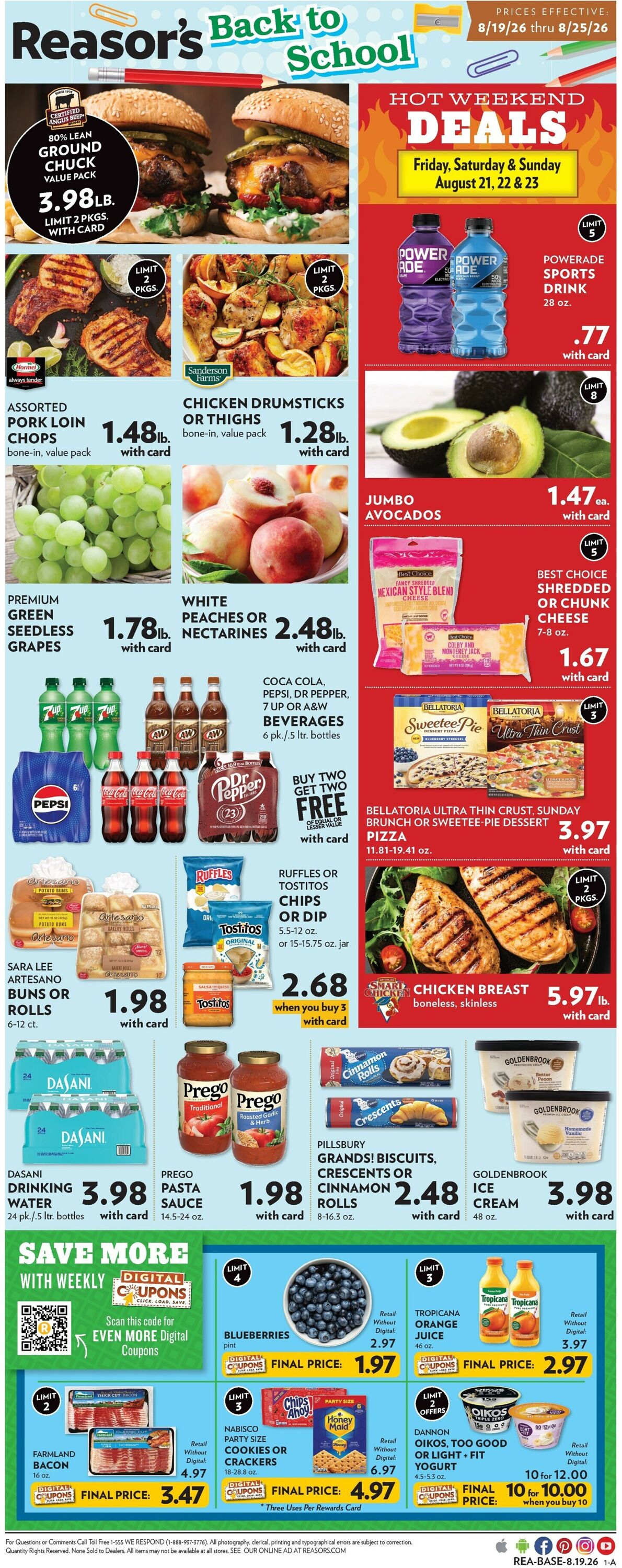 Catalogue Reasor's from 08/19/2026