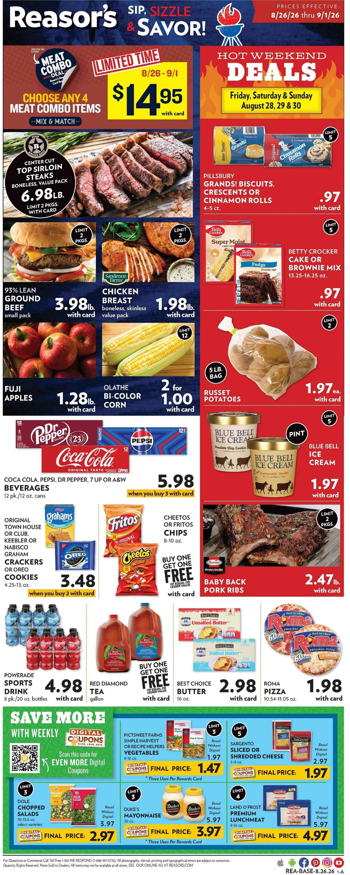 Catalogue Reasor's from 08/26/2026