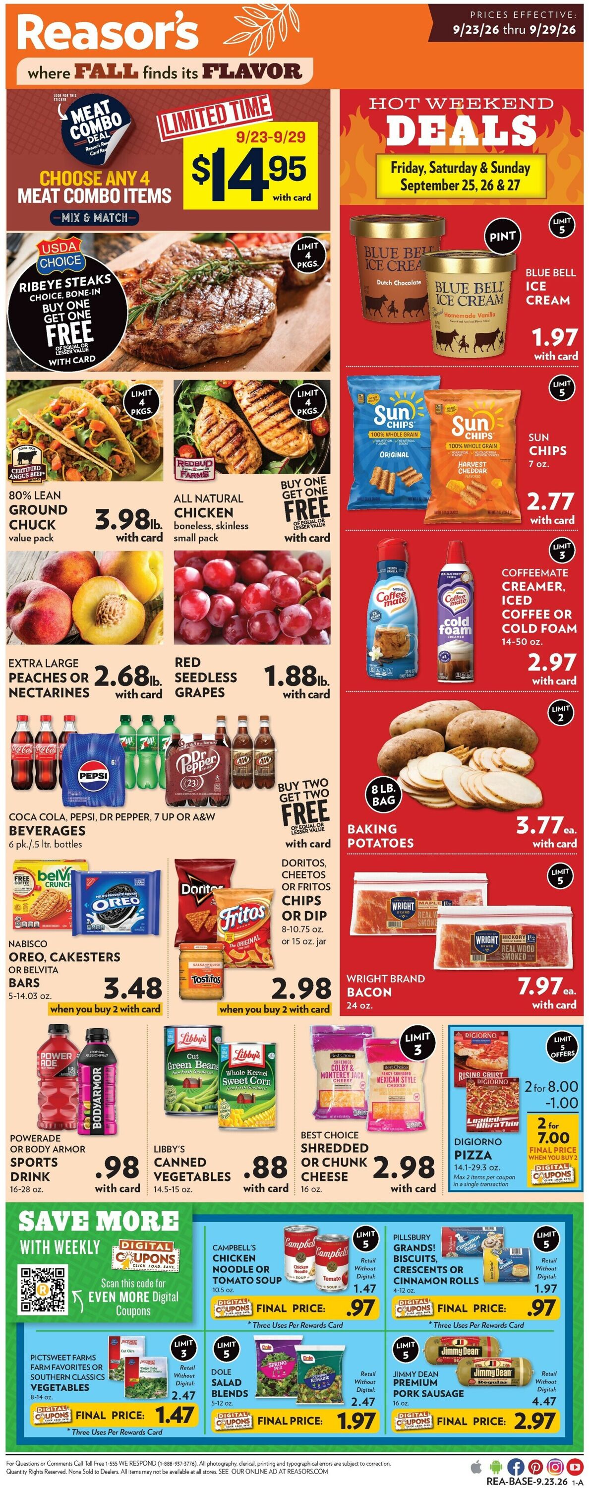 Catalogue Reasor's from 09/23/2026