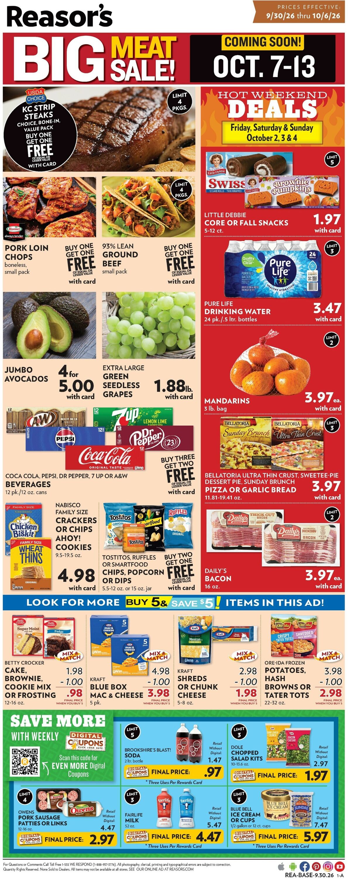 Catalogue Reasor's from 09/30/2026